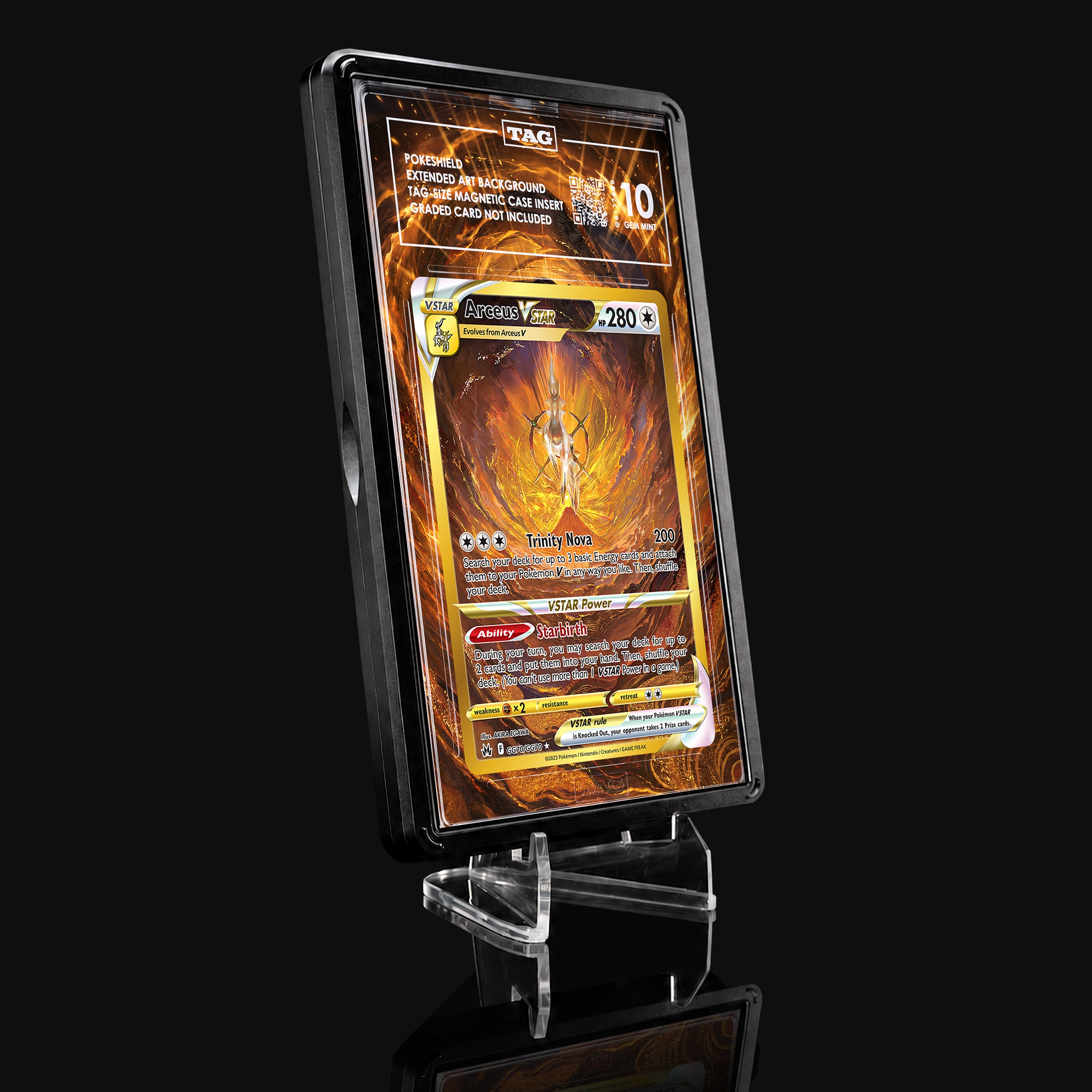 Arceus VSTAR GG70 Extended Art Display