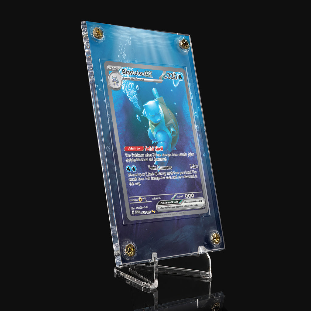 Blastoise ex 200 Extended Art Display