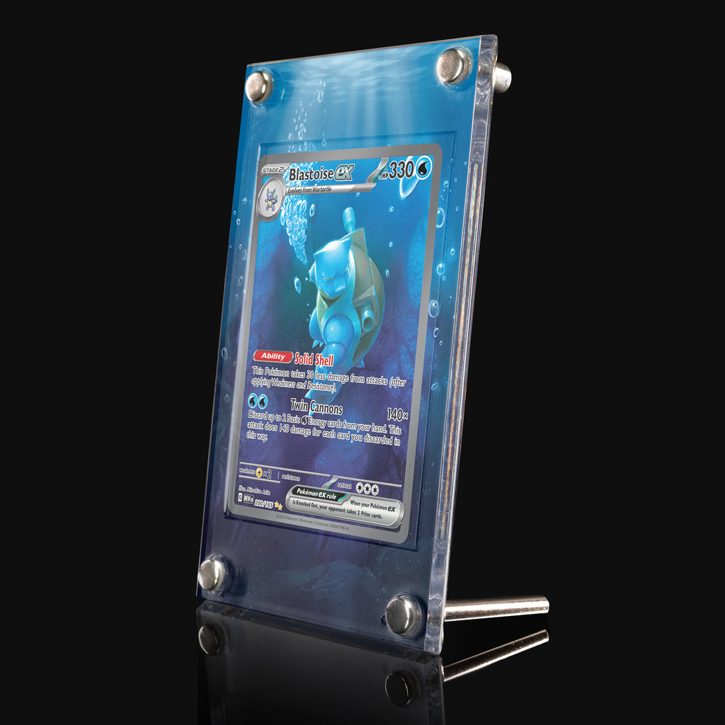 Blastoise ex 200 Extended Art Display