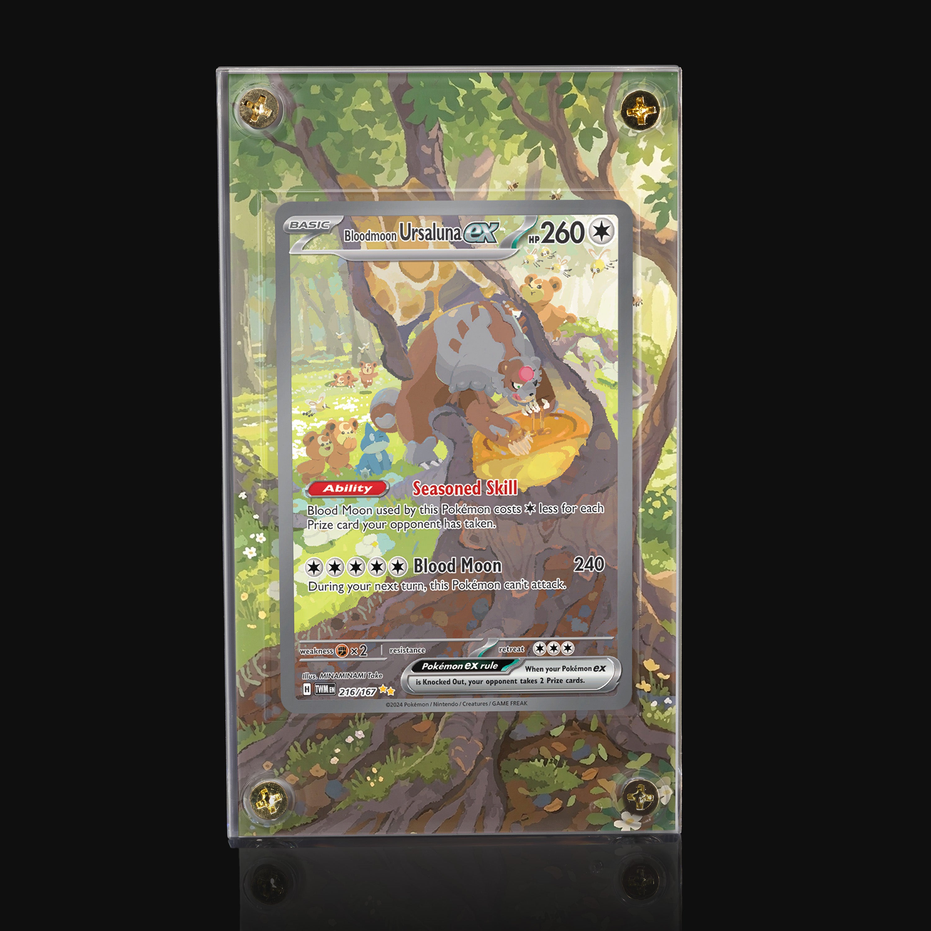 Bloodmoon Ursaluna ex 216 Extended Art Display