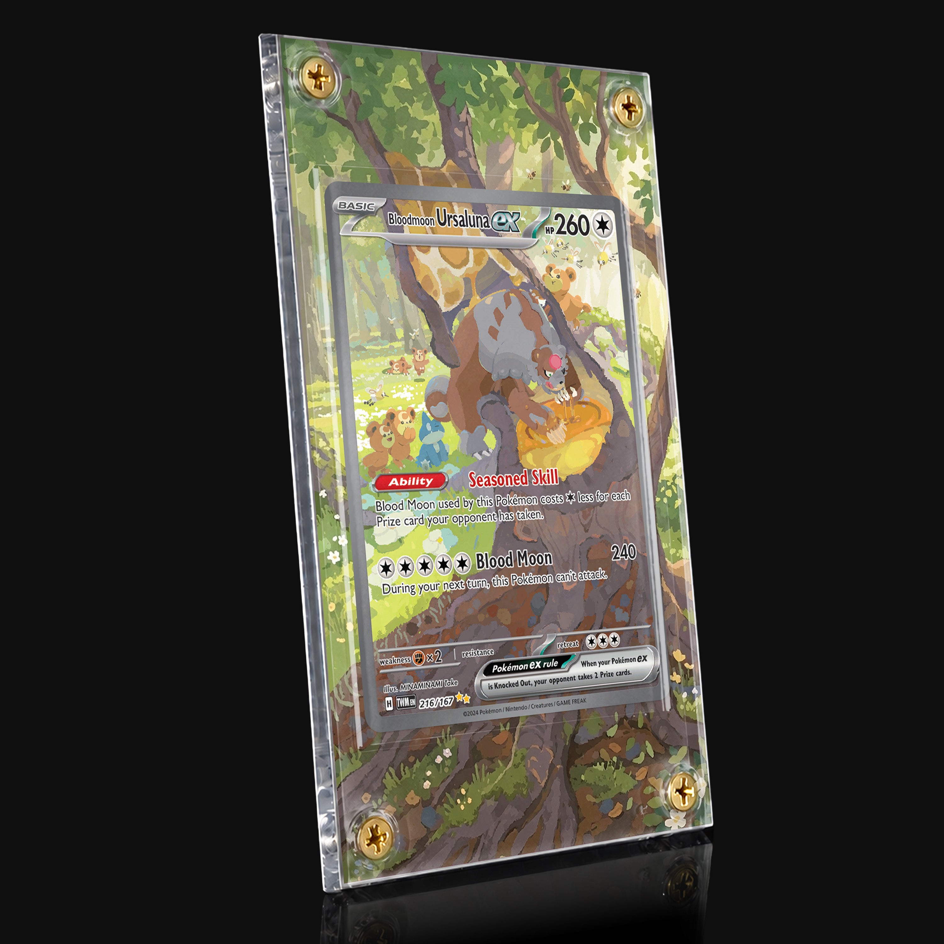 Bloodmoon Ursaluna ex 216 Extended Art Display