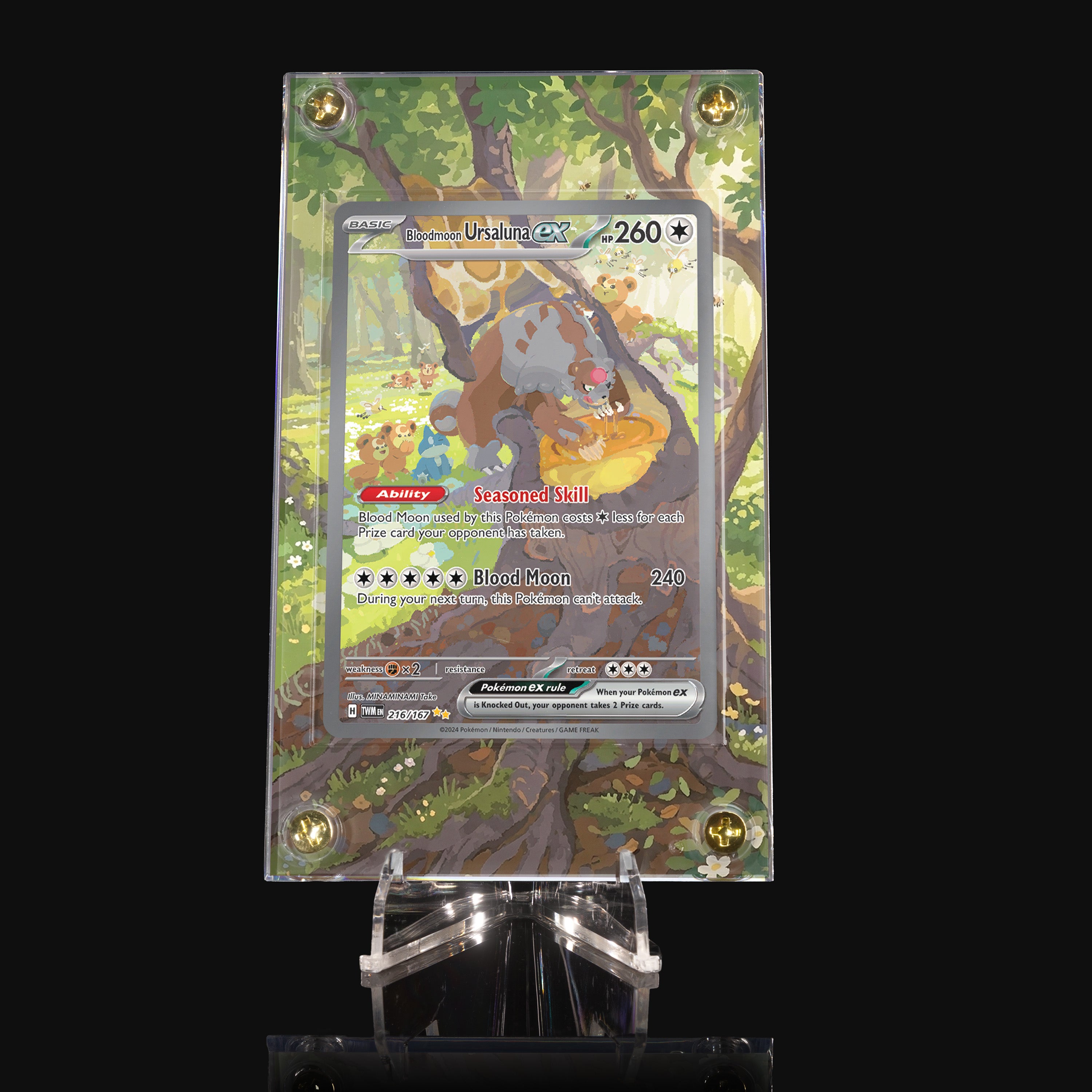 Bloodmoon Ursaluna ex 216 Extended Art Display