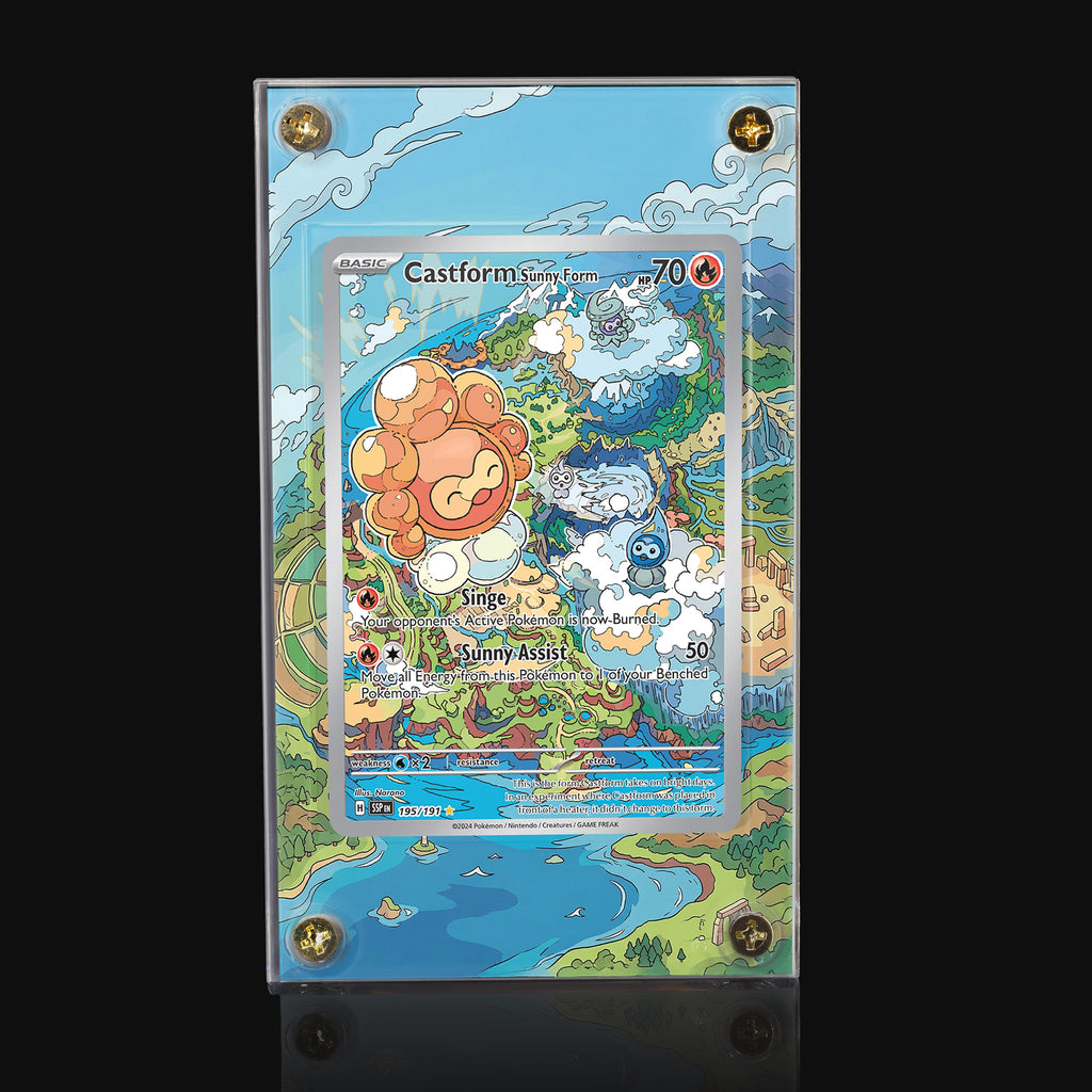 Castform Sunny Form 195 Extended Art Display