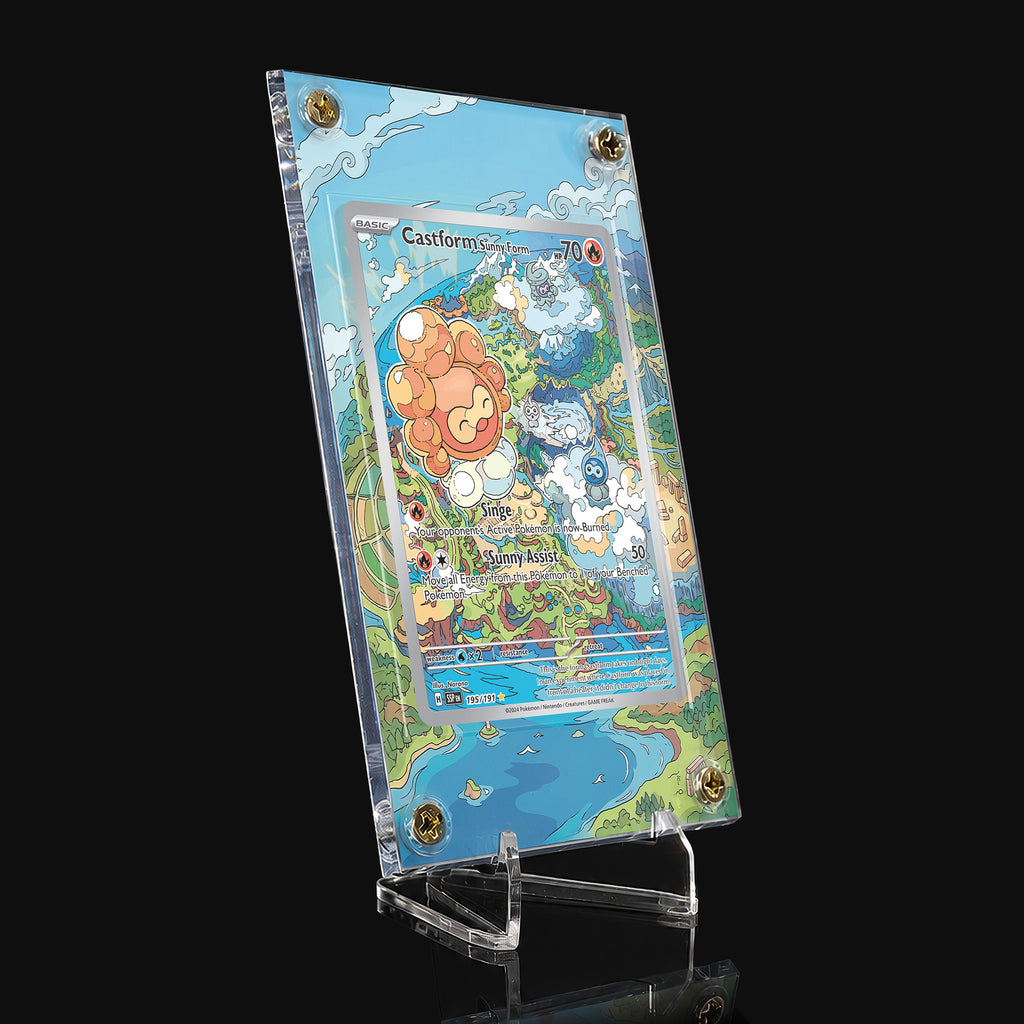 Castform Sunny Form 195 Extended Art Display