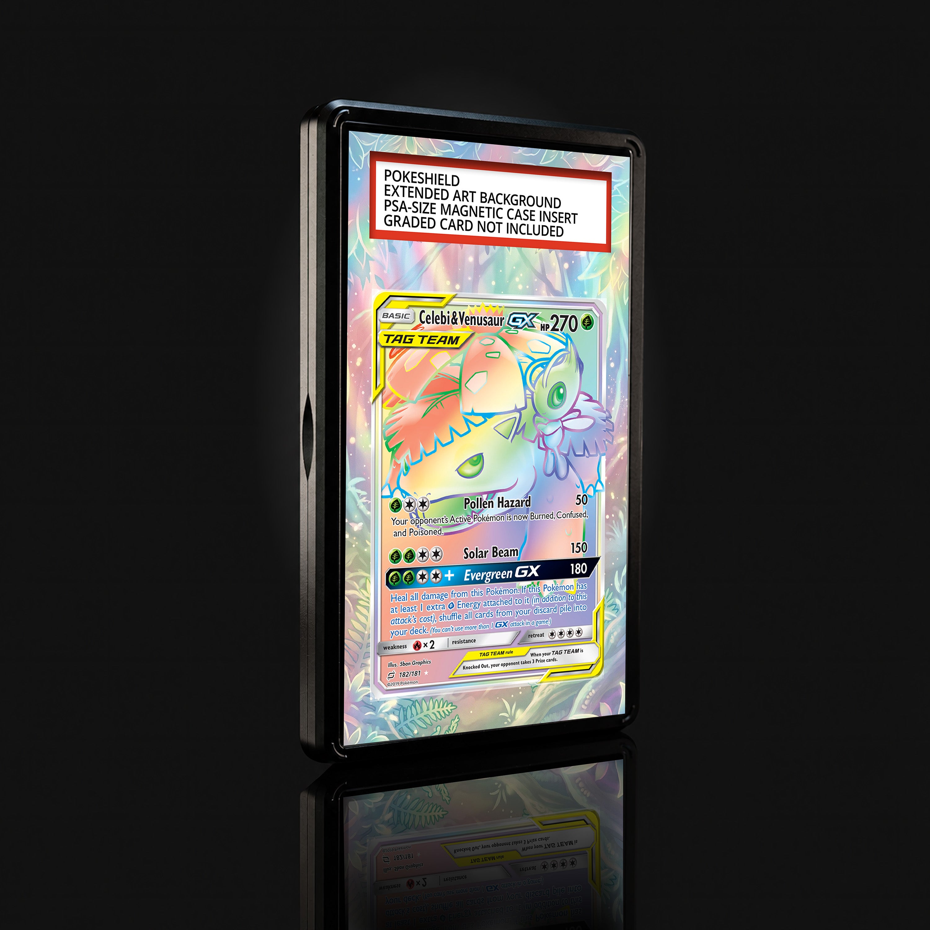Celebi & Venusaur GX 182 Extended Art Display