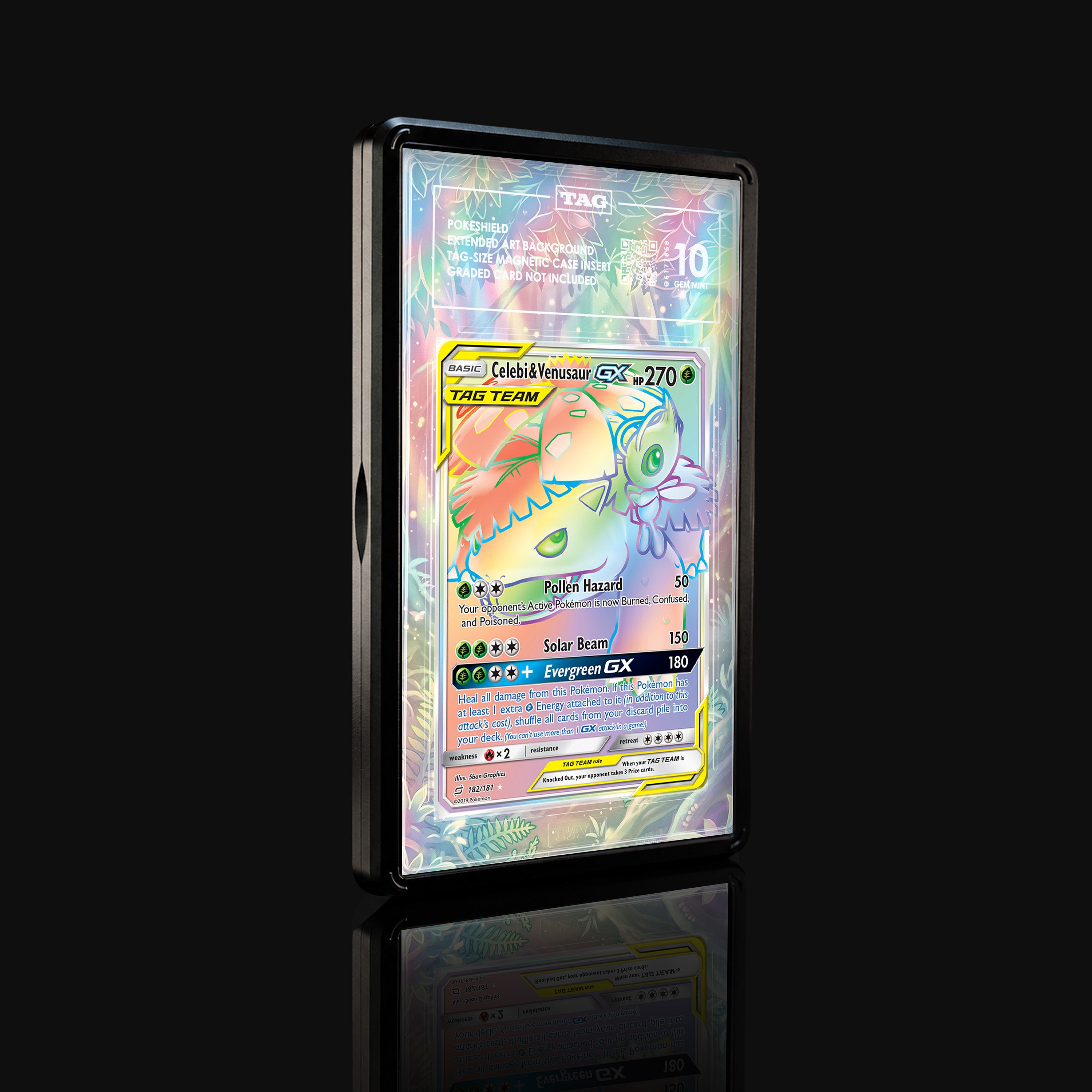 Celebi & Venusaur GX 182 Extended Art Display