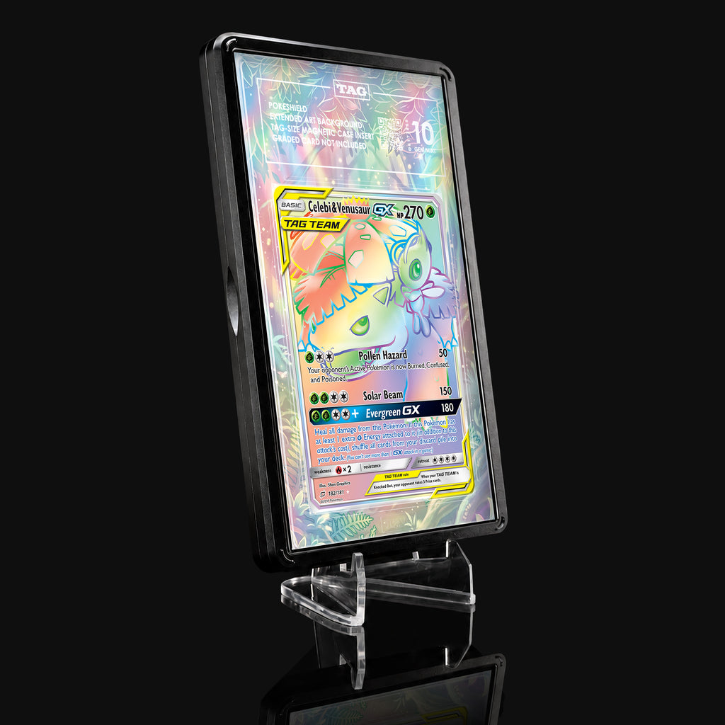 Celebi & Venusaur GX 182 Extended Art Display