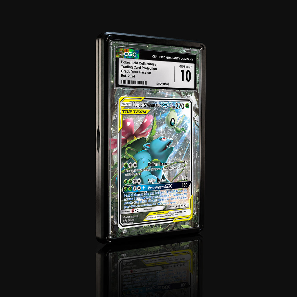 Celebi & Venusaur GX SM167 Extended Art Display