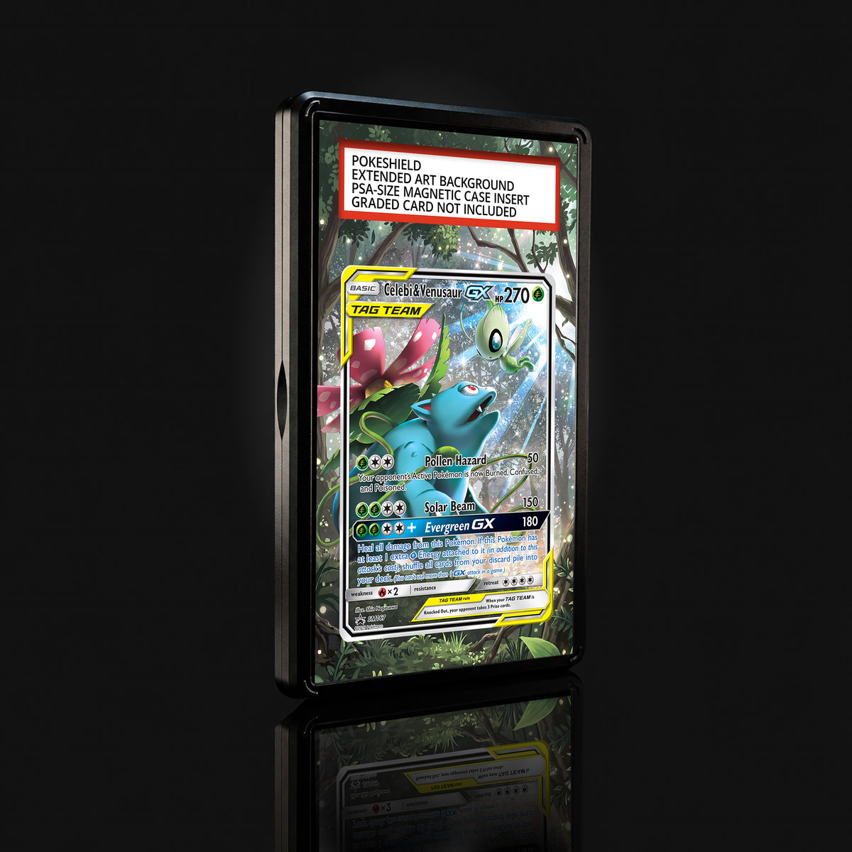 Celebi & Venusaur GX SM167 Extended Art Display