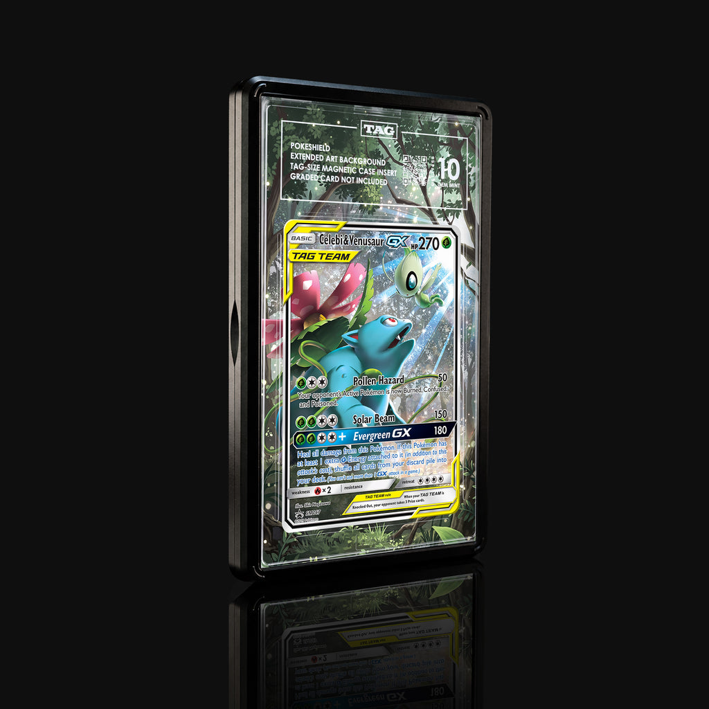 Celebi & Venusaur GX SM167 Extended Art Display