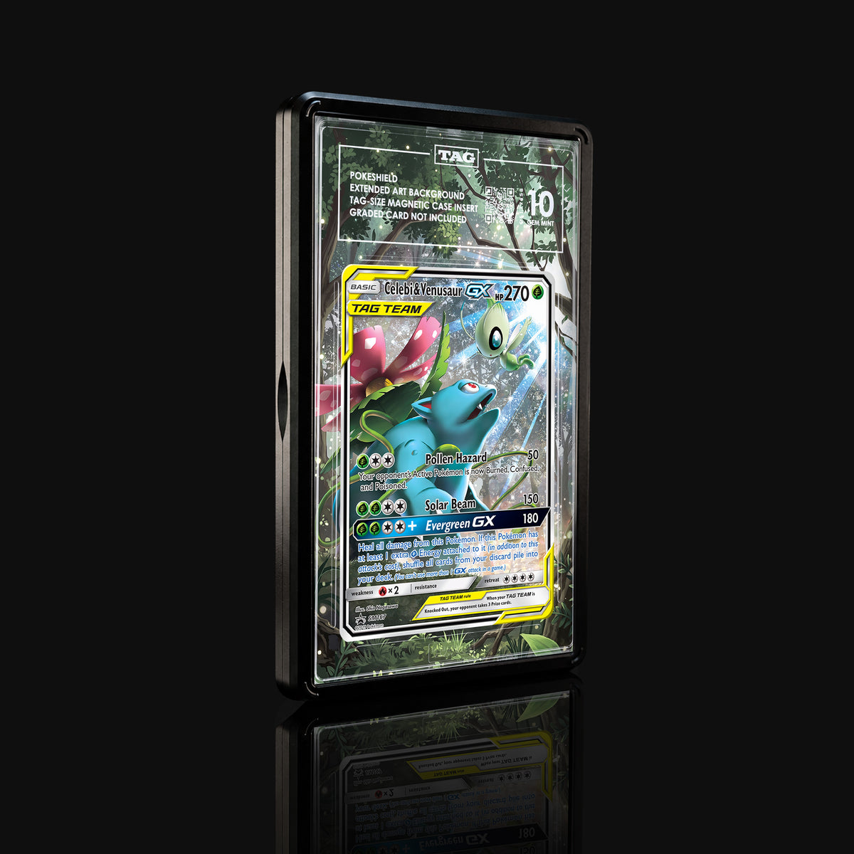 Celebi & Venusaur GX SM167 Extended Art Display
