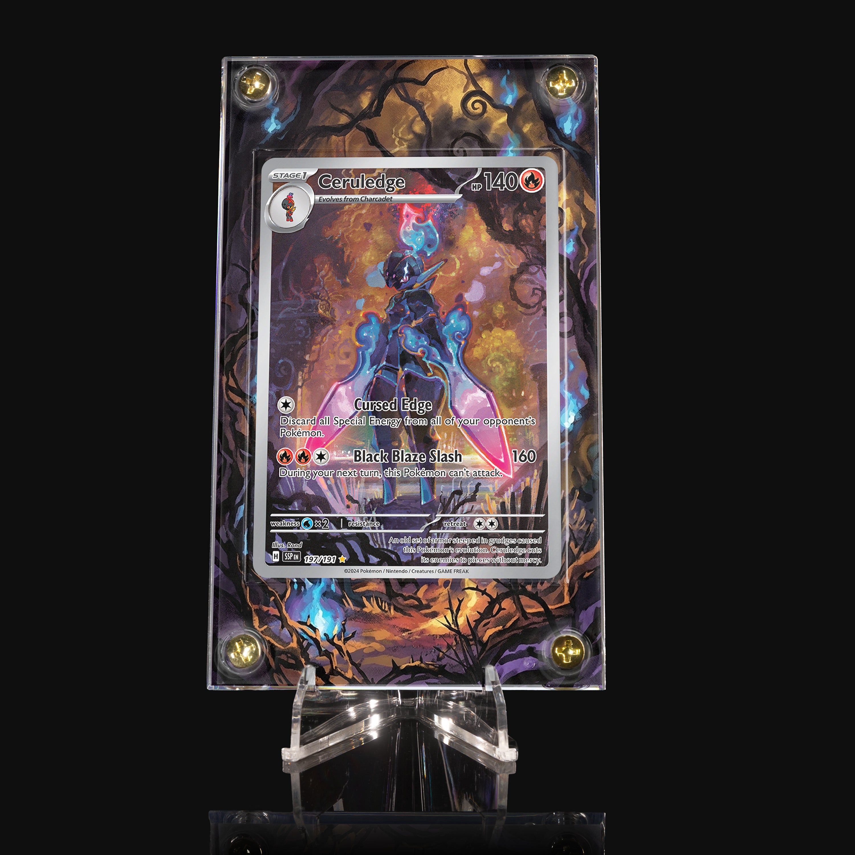 Ceruledge 197 Extended Art Display
