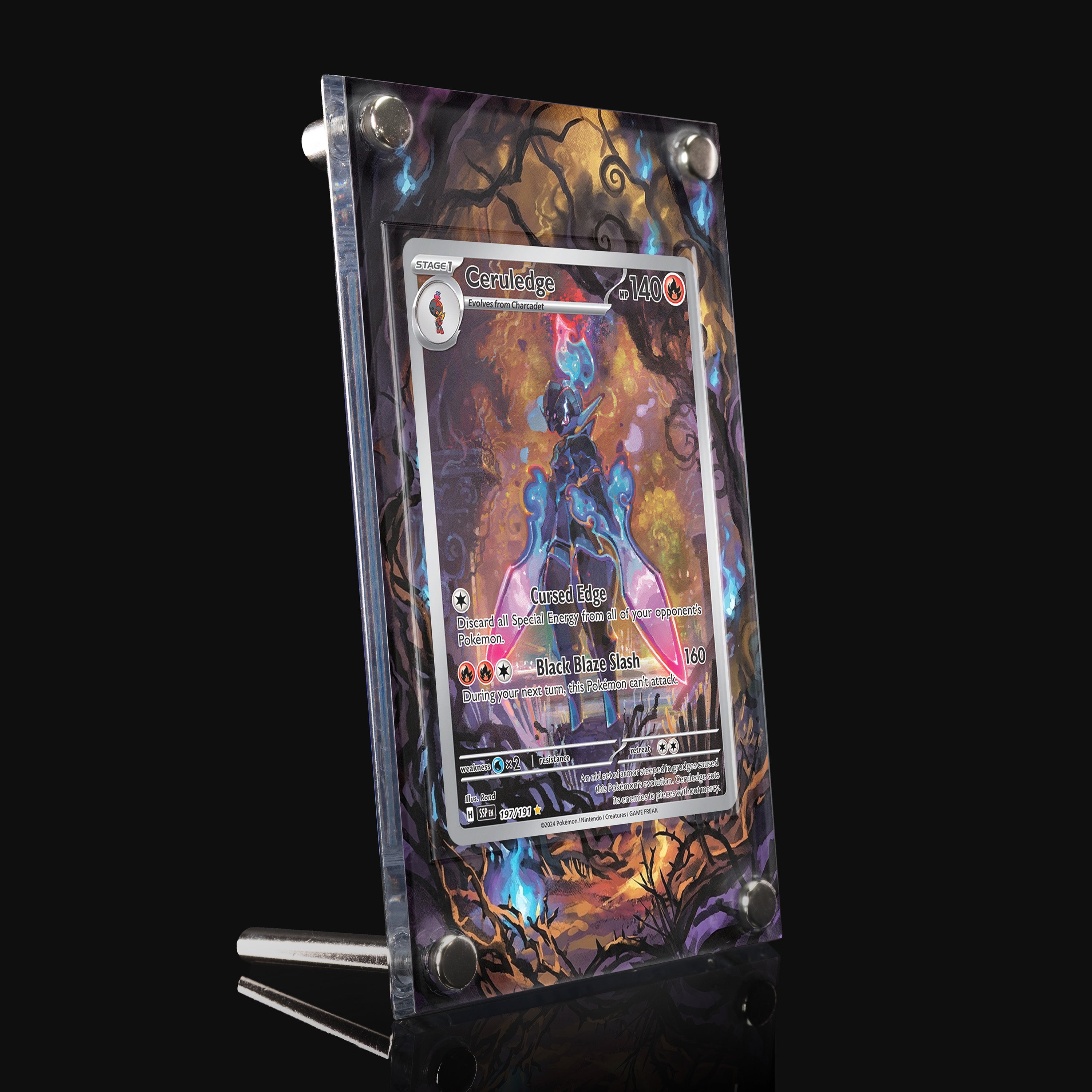 Ceruledge 197 Extended Art Display