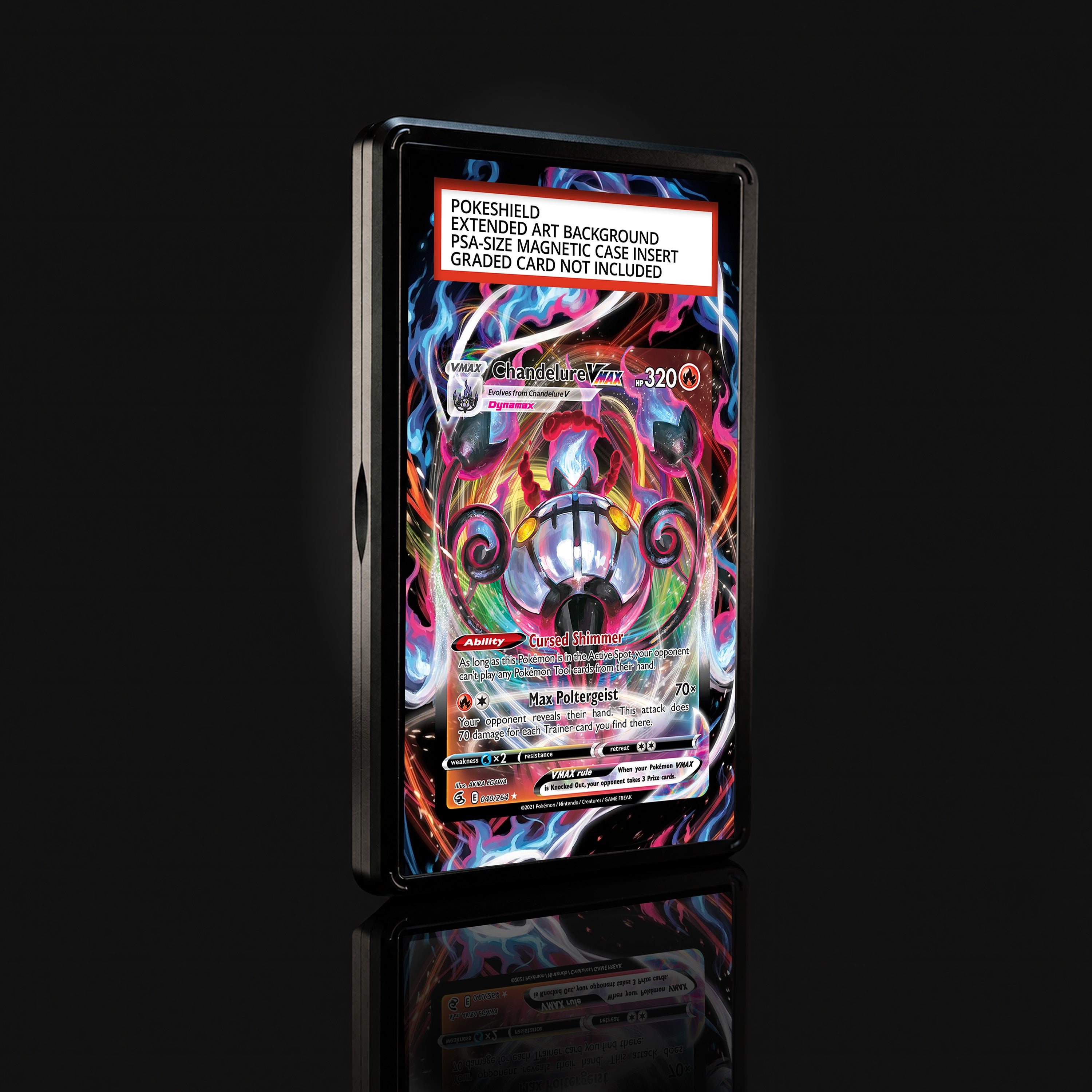 Chandelure VMAX 040 Extended Art Display