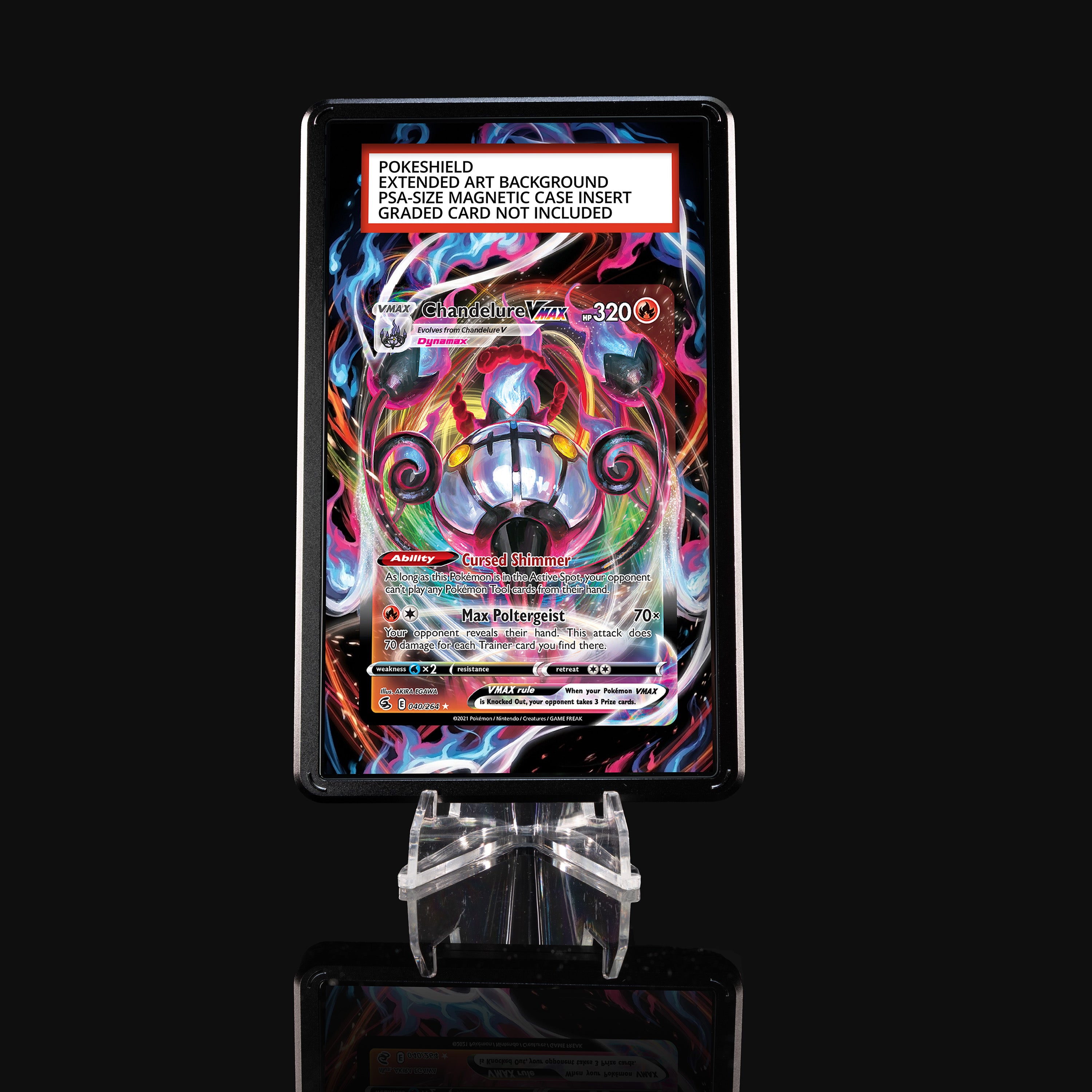 Chandelure VMAX 040 Extended Art Display