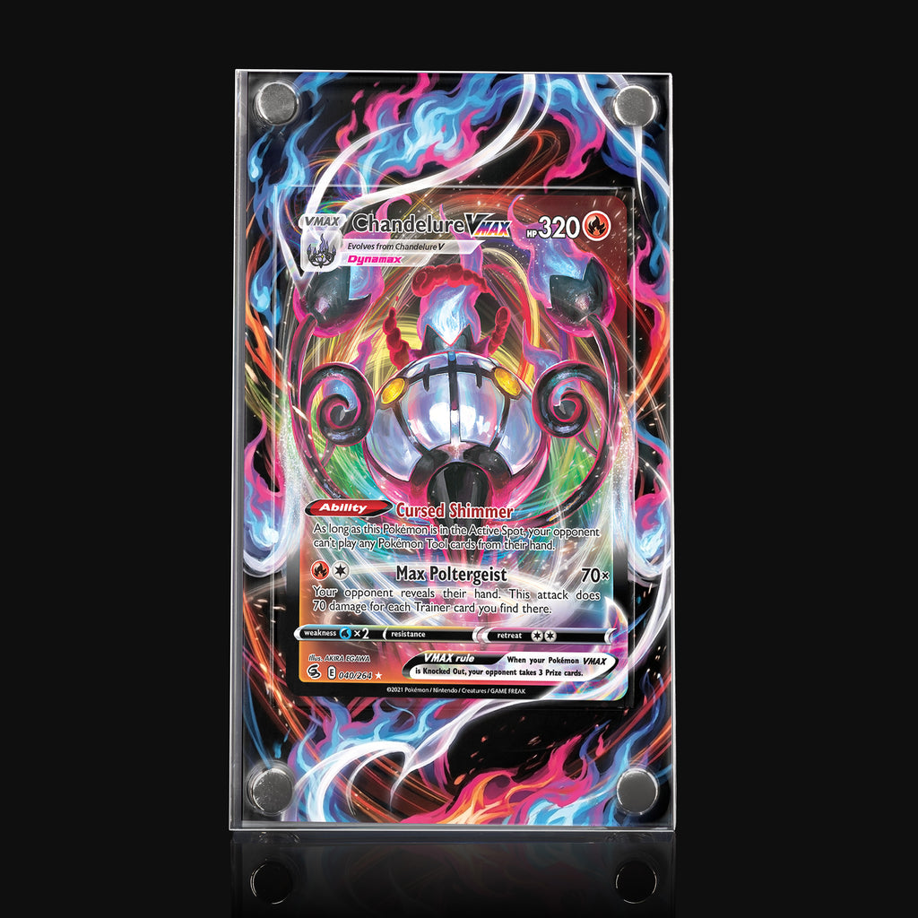 Chandelure VMAX 040 Extended Art Display