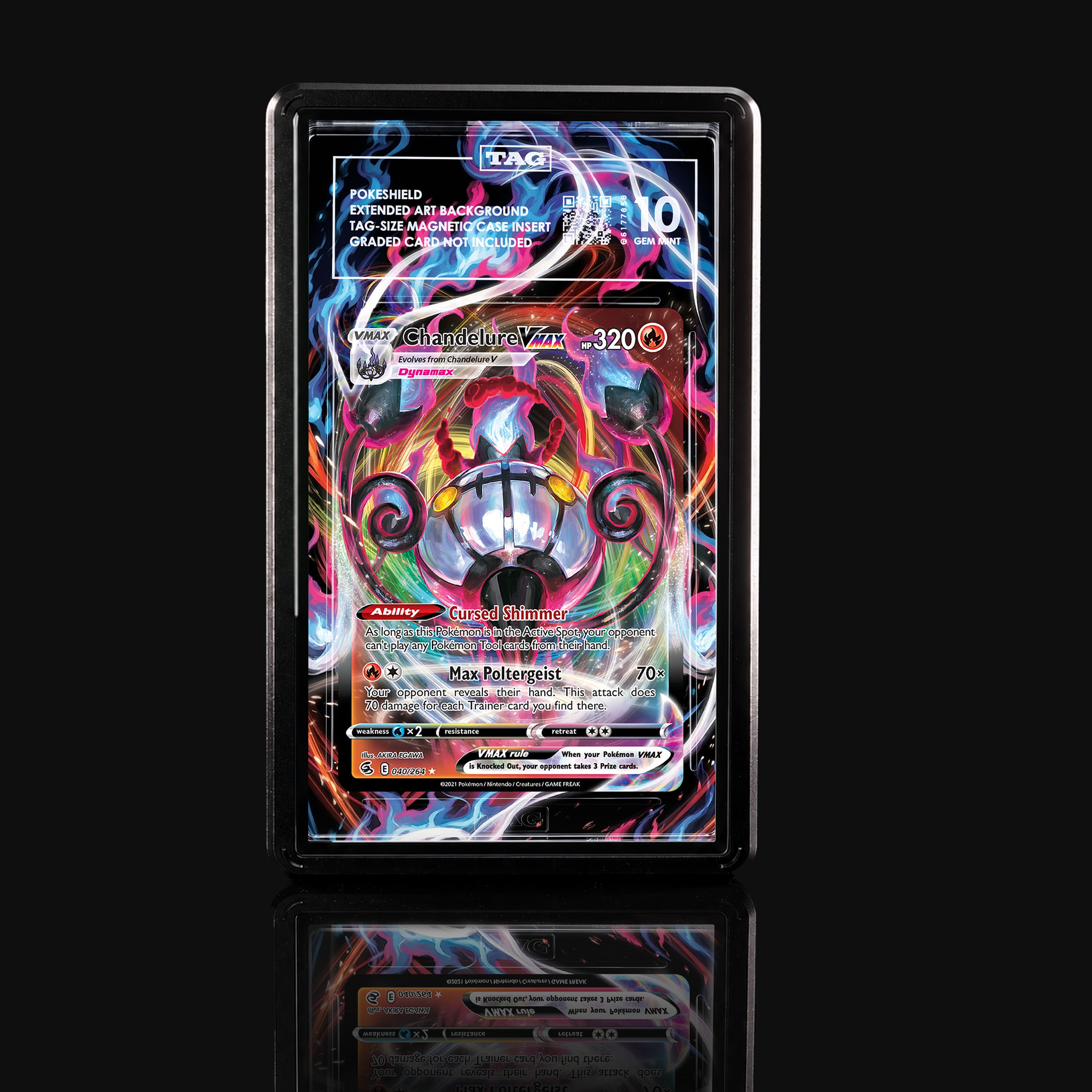 Chandelure VMAX 040 Extended Art Display