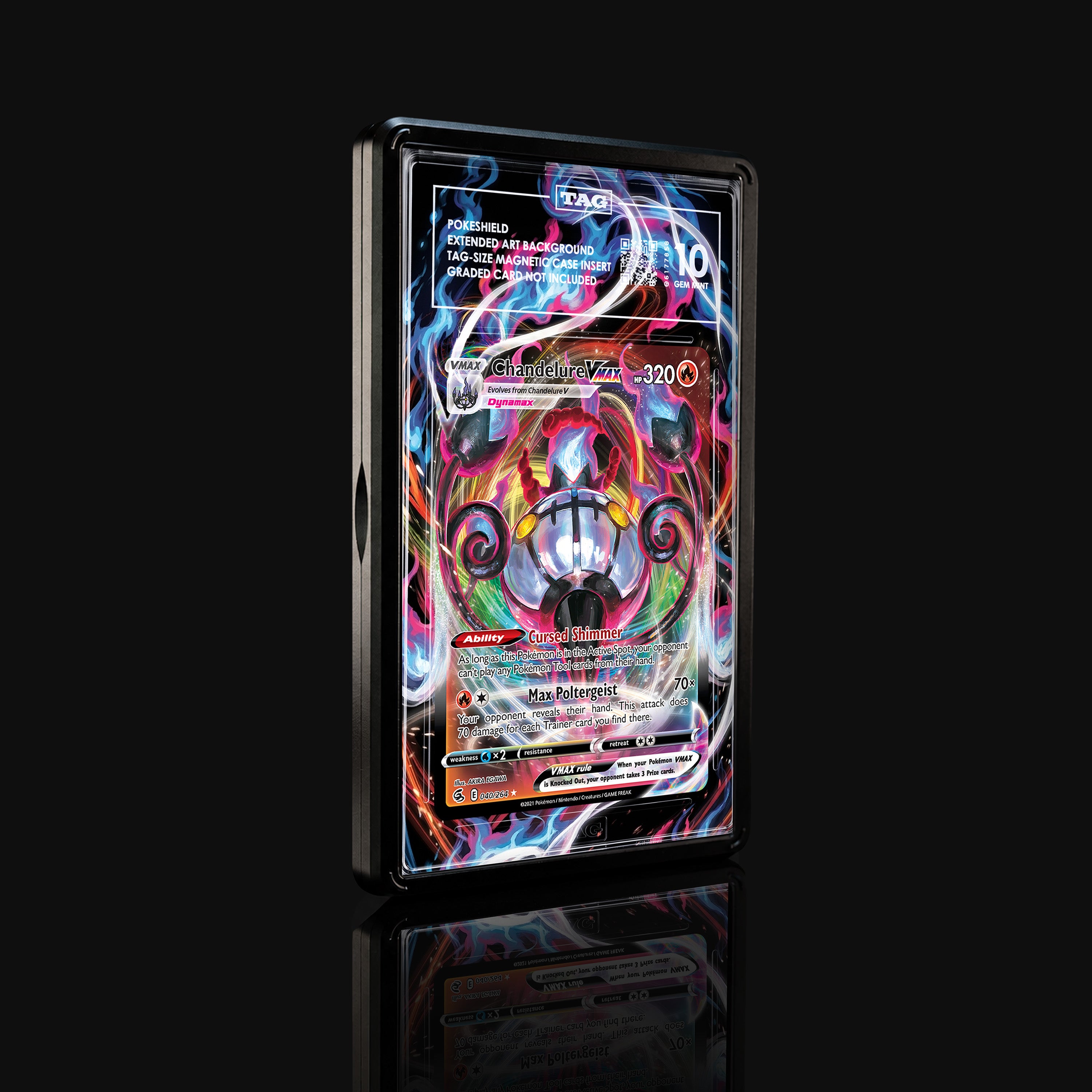 Chandelure VMAX 040 Extended Art Display