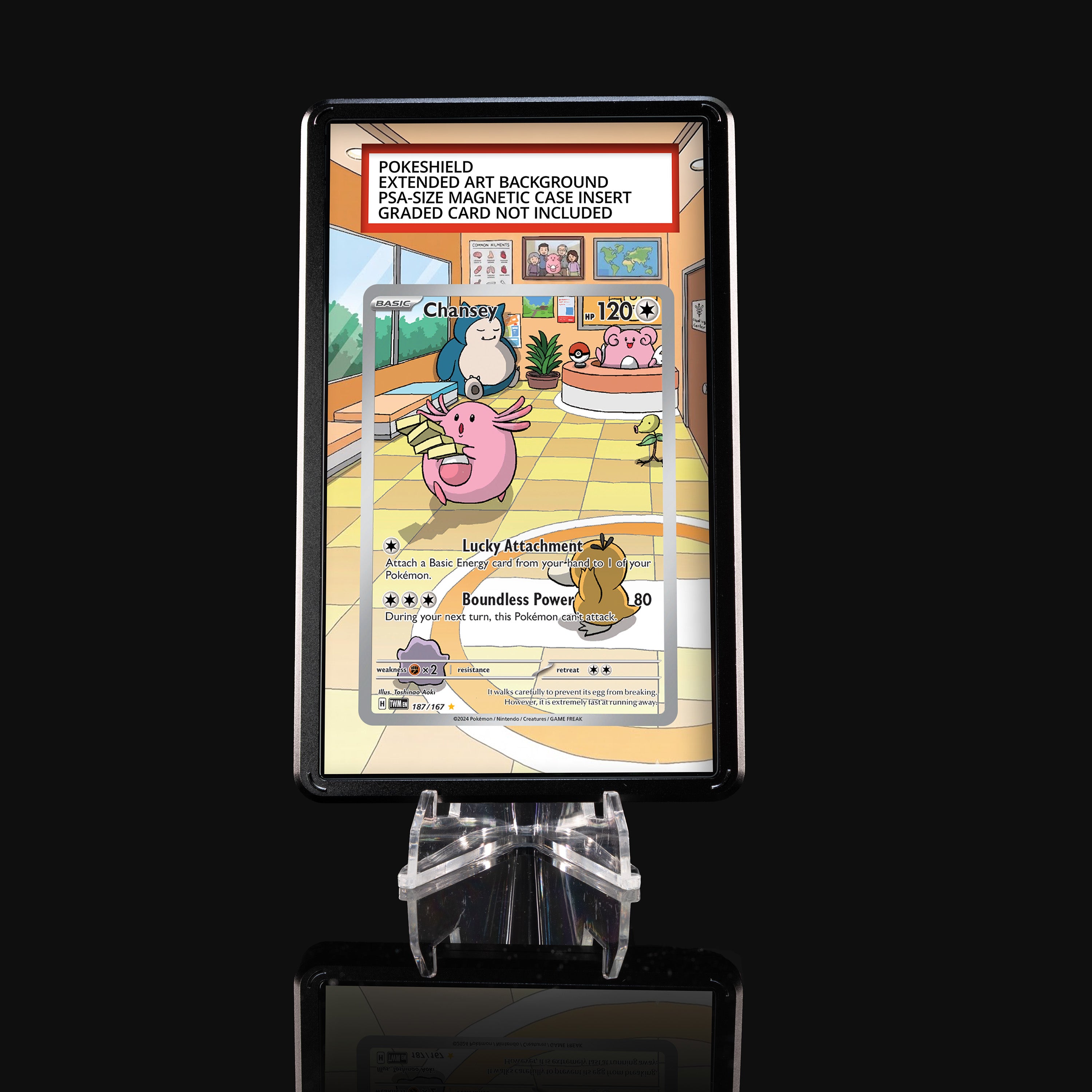 Chansey 187 Extended Art Display