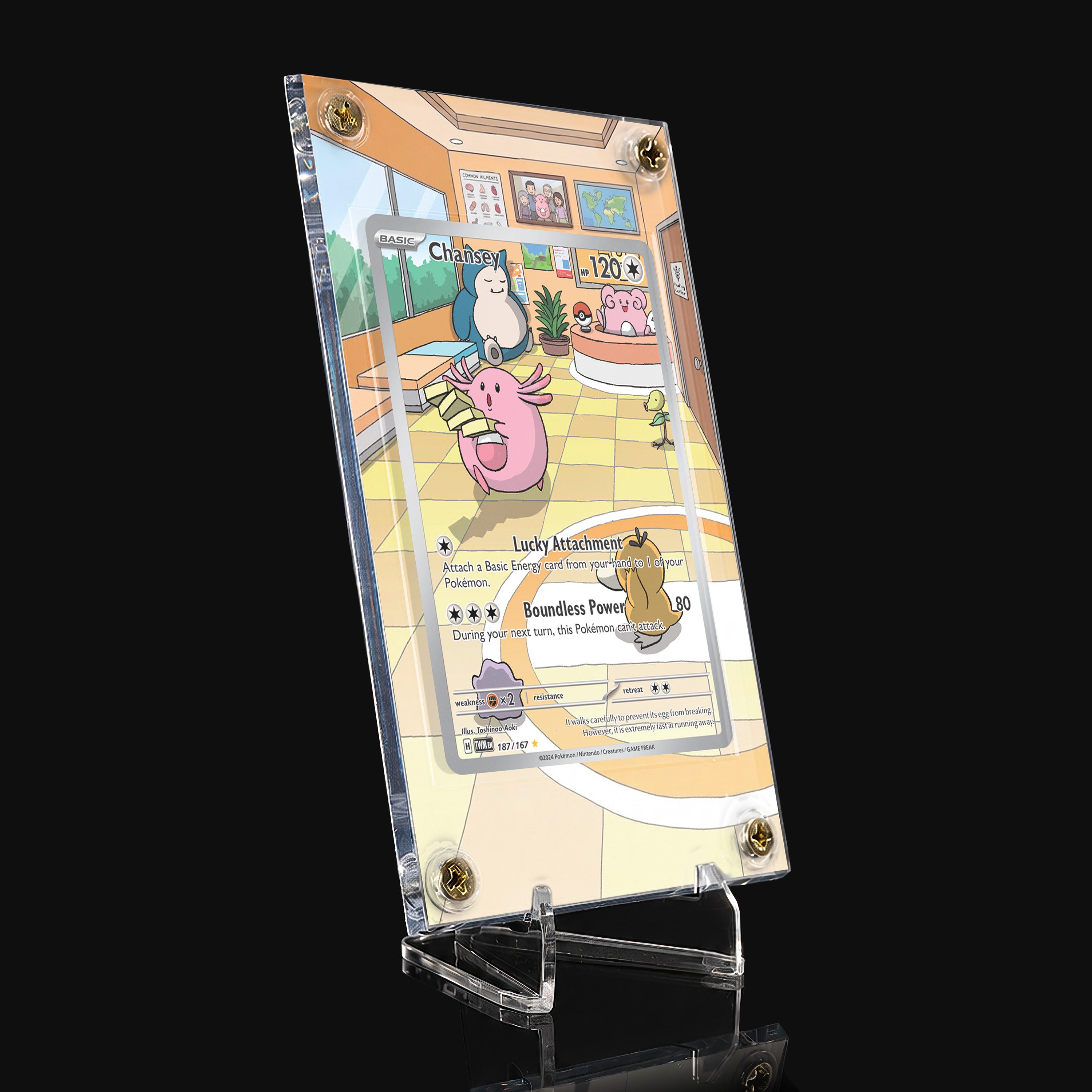 Chansey 187 Extended Art Display