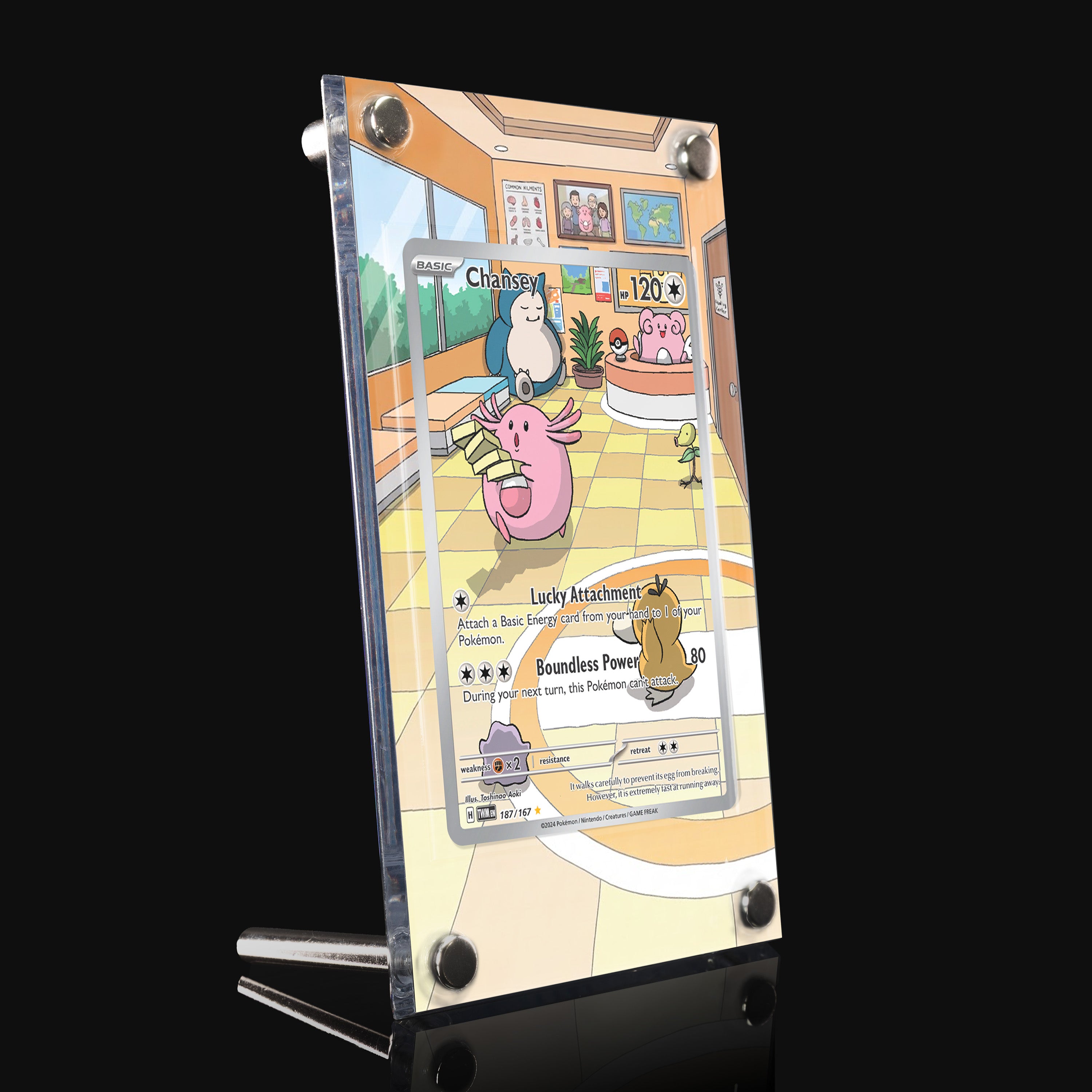 Chansey 187 Extended Art Display