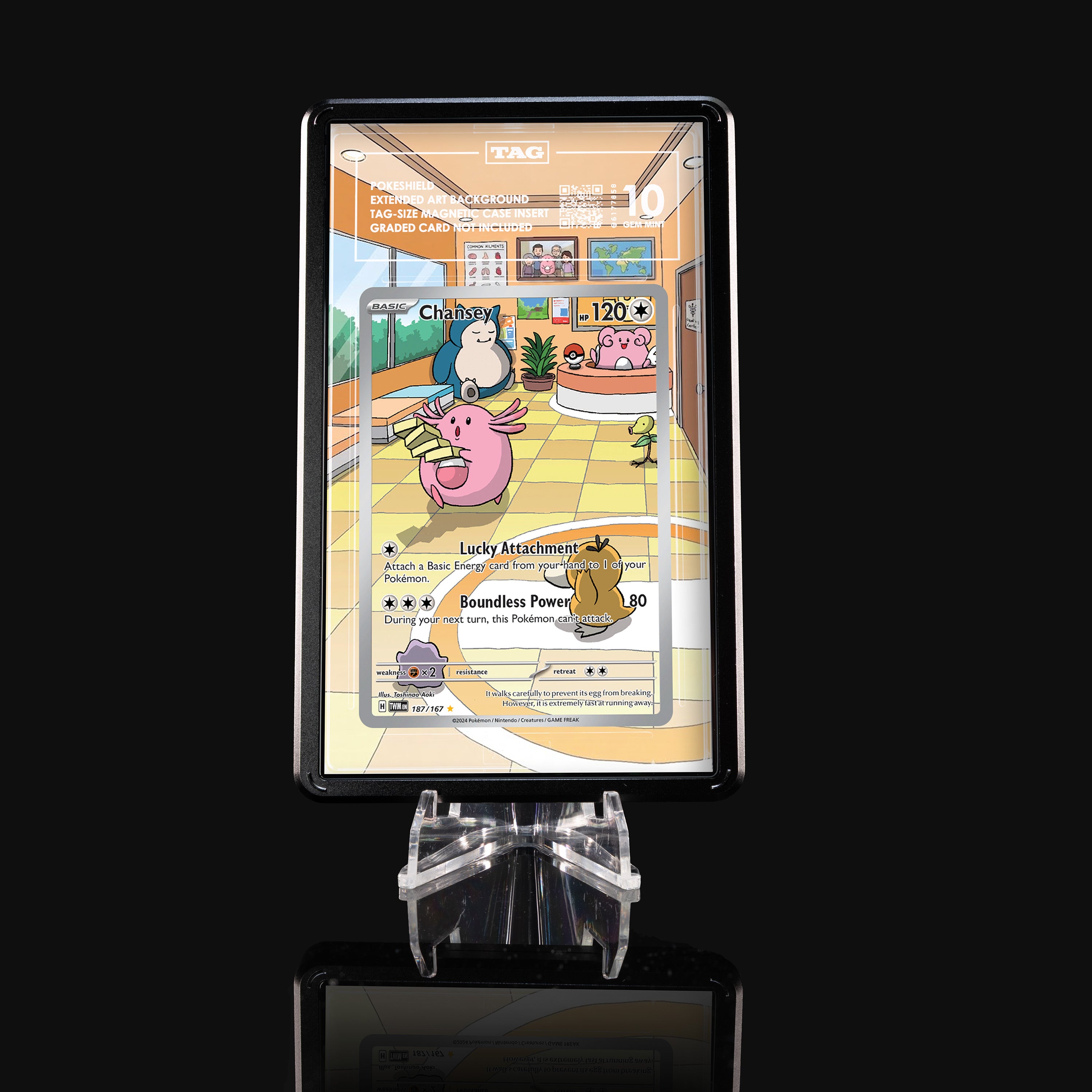 Chansey 187 Extended Art Display