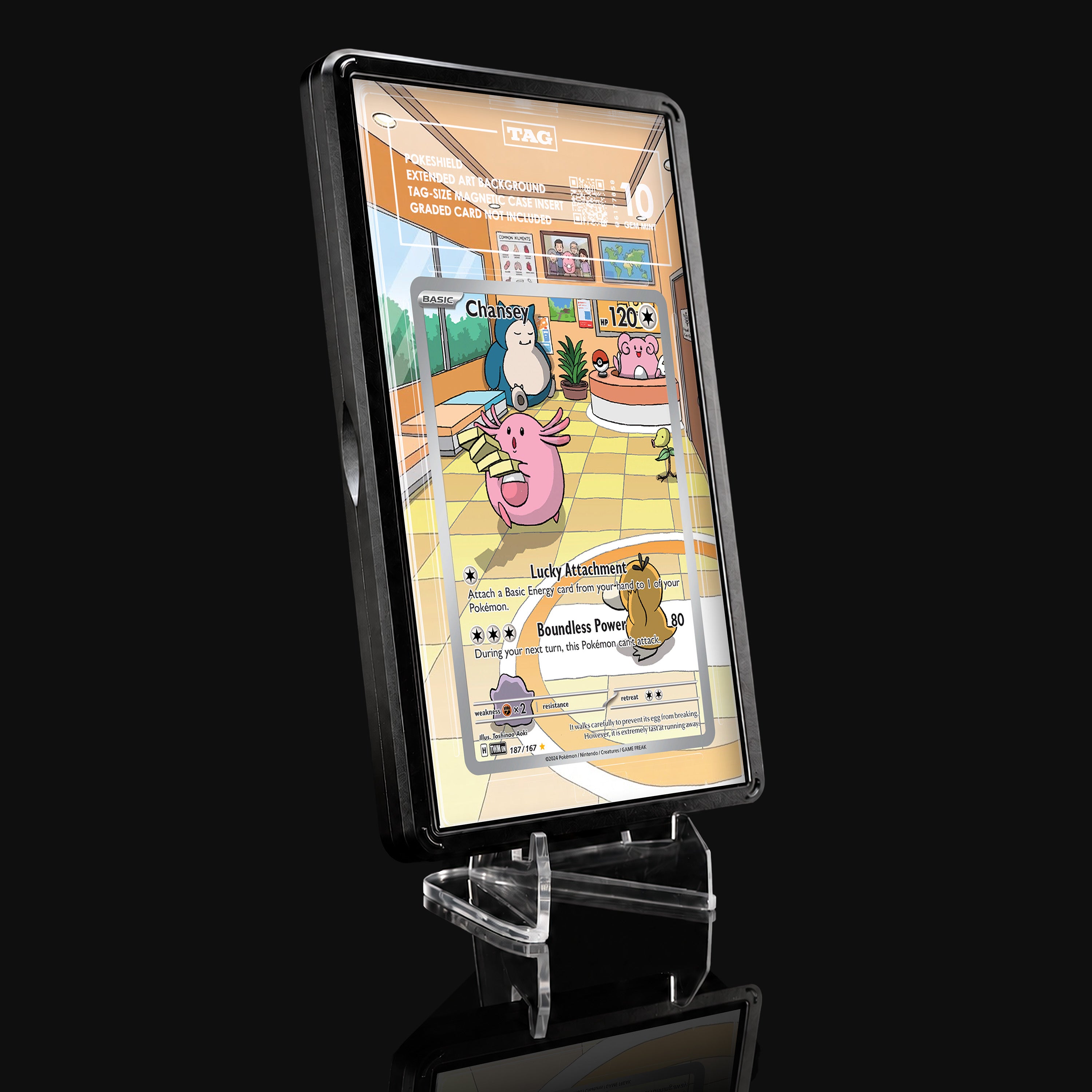 Chansey 187 Extended Art Display