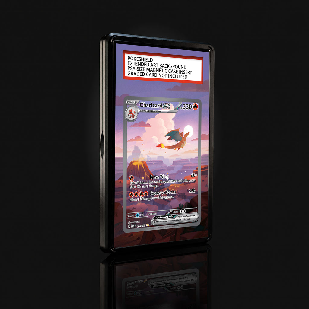 Charizard ex 199 Extended Art Display