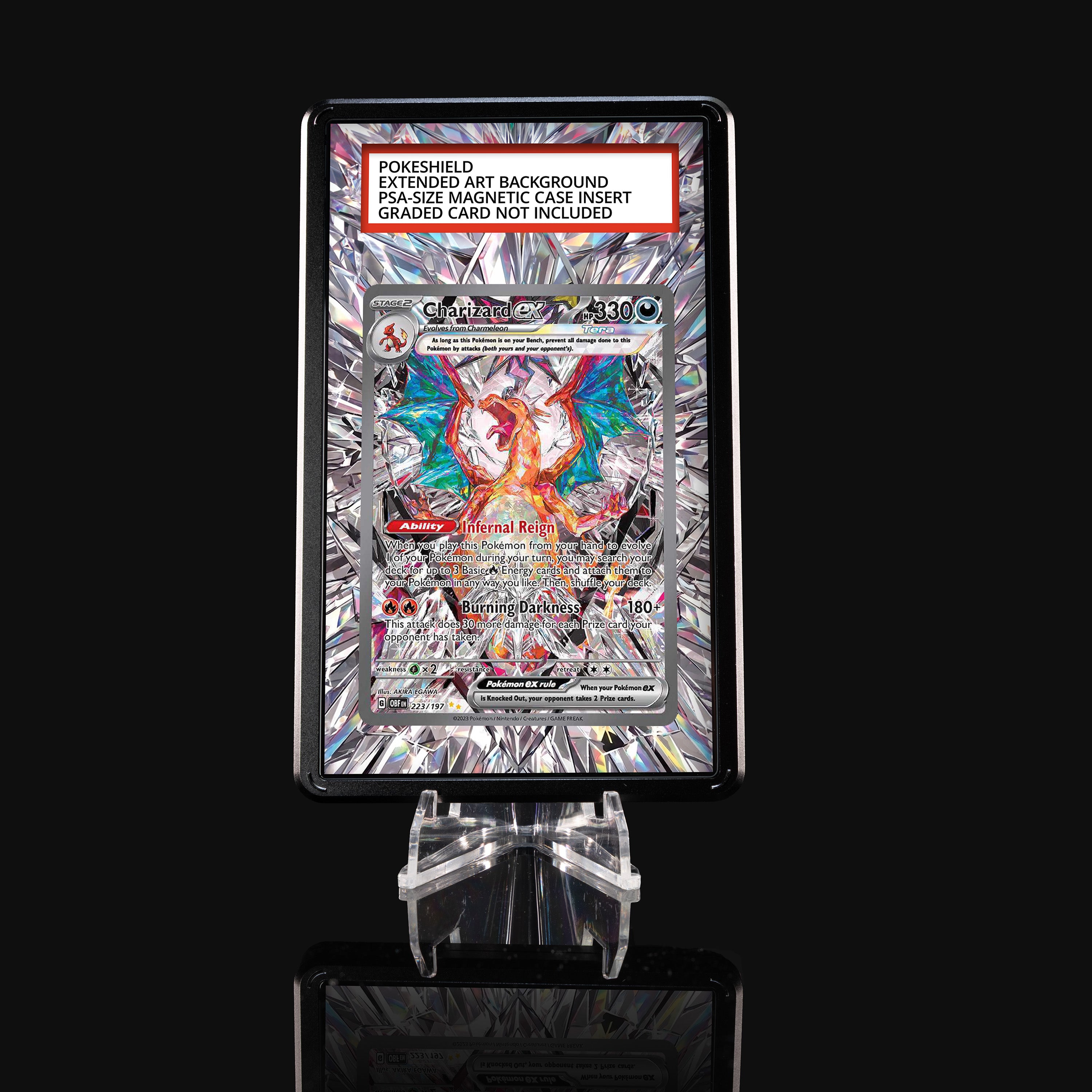 Charizard ex 223 Extended Art Display