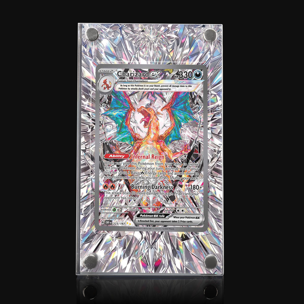Charizard ex 223 Extended Art Display