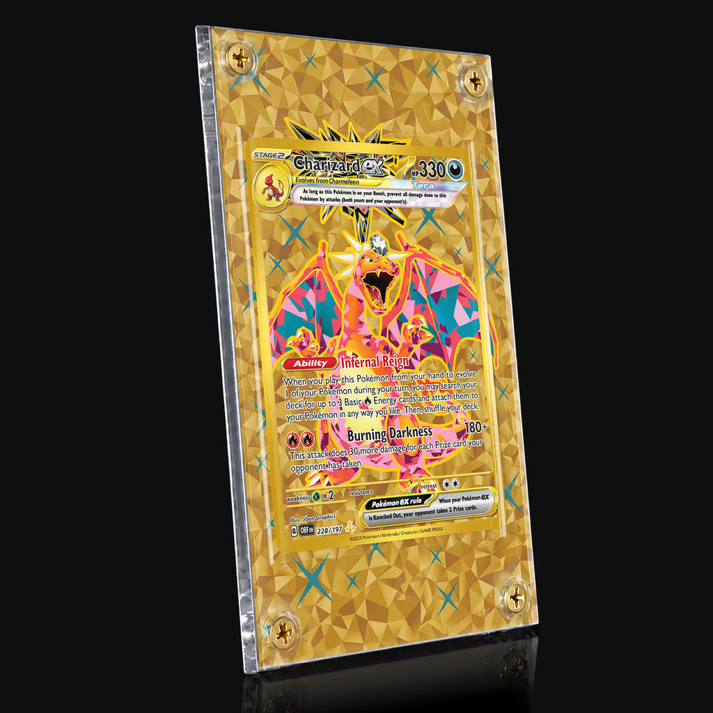 Charizard ex 228 Extended Art Display