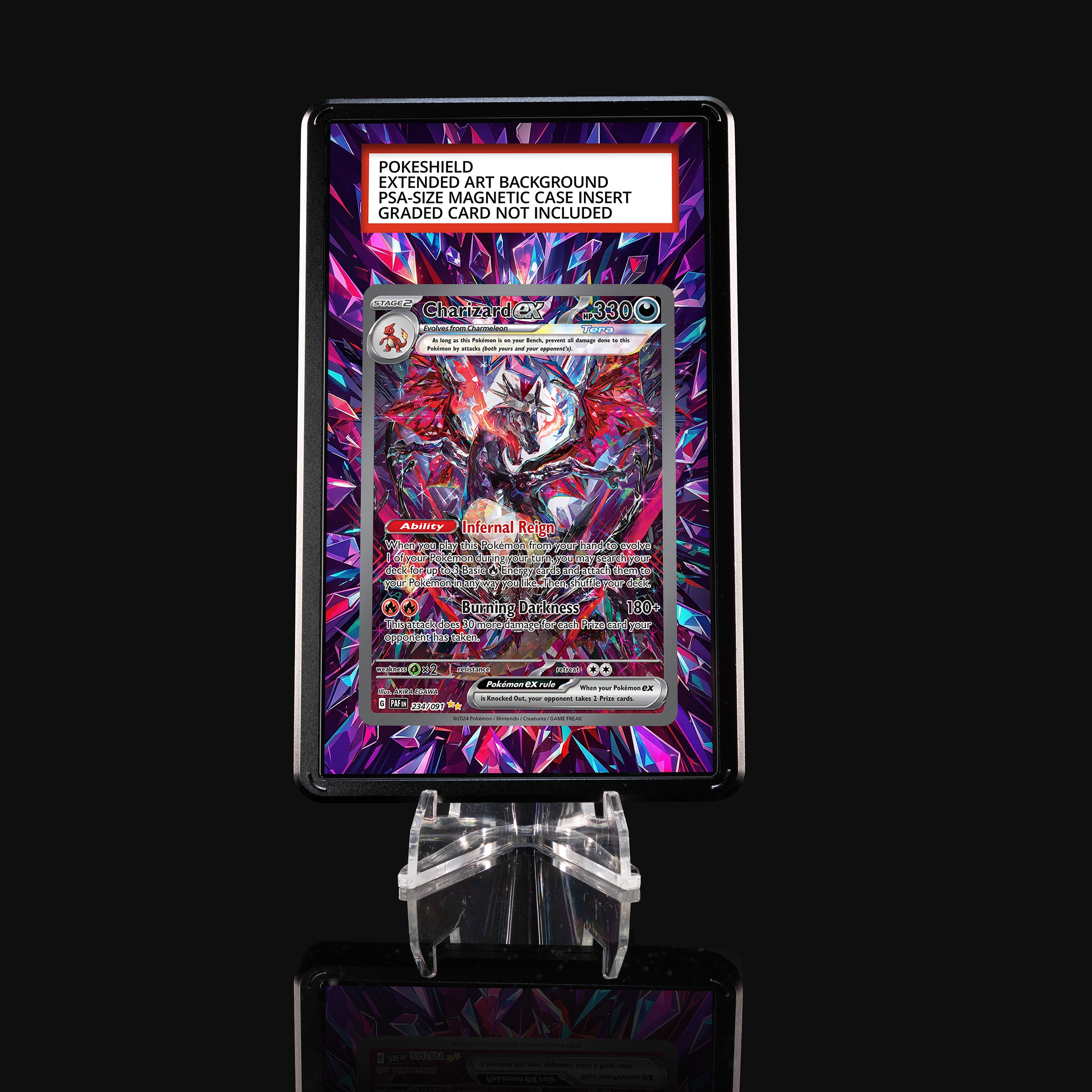 Charizard ex 234 Extended Art Display