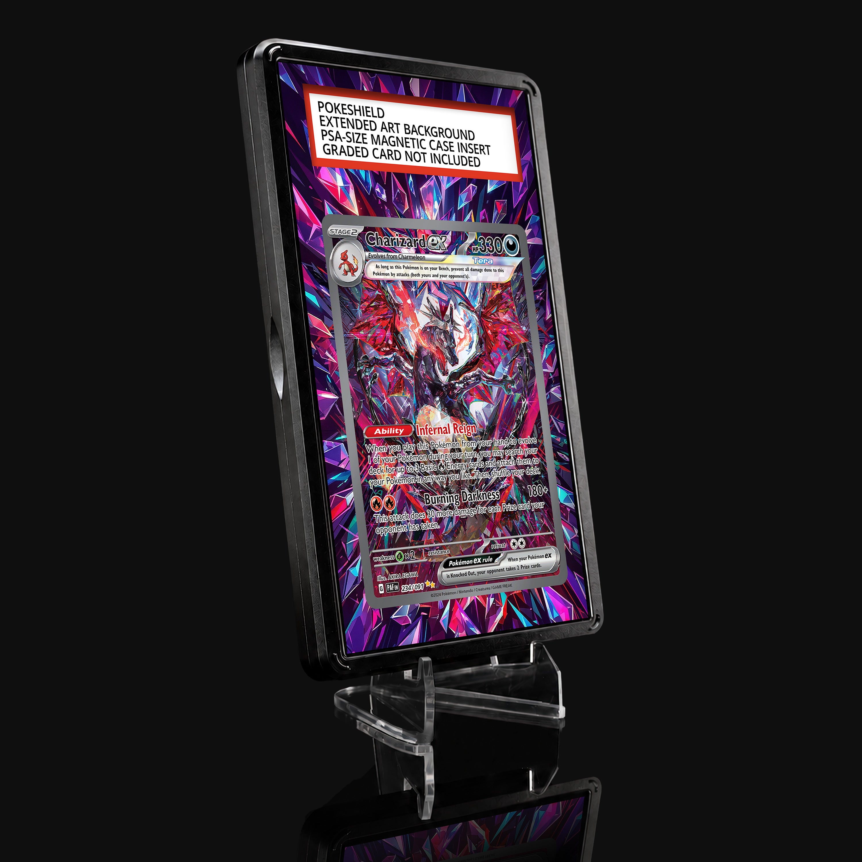 Charizard ex 234 Extended Art Display