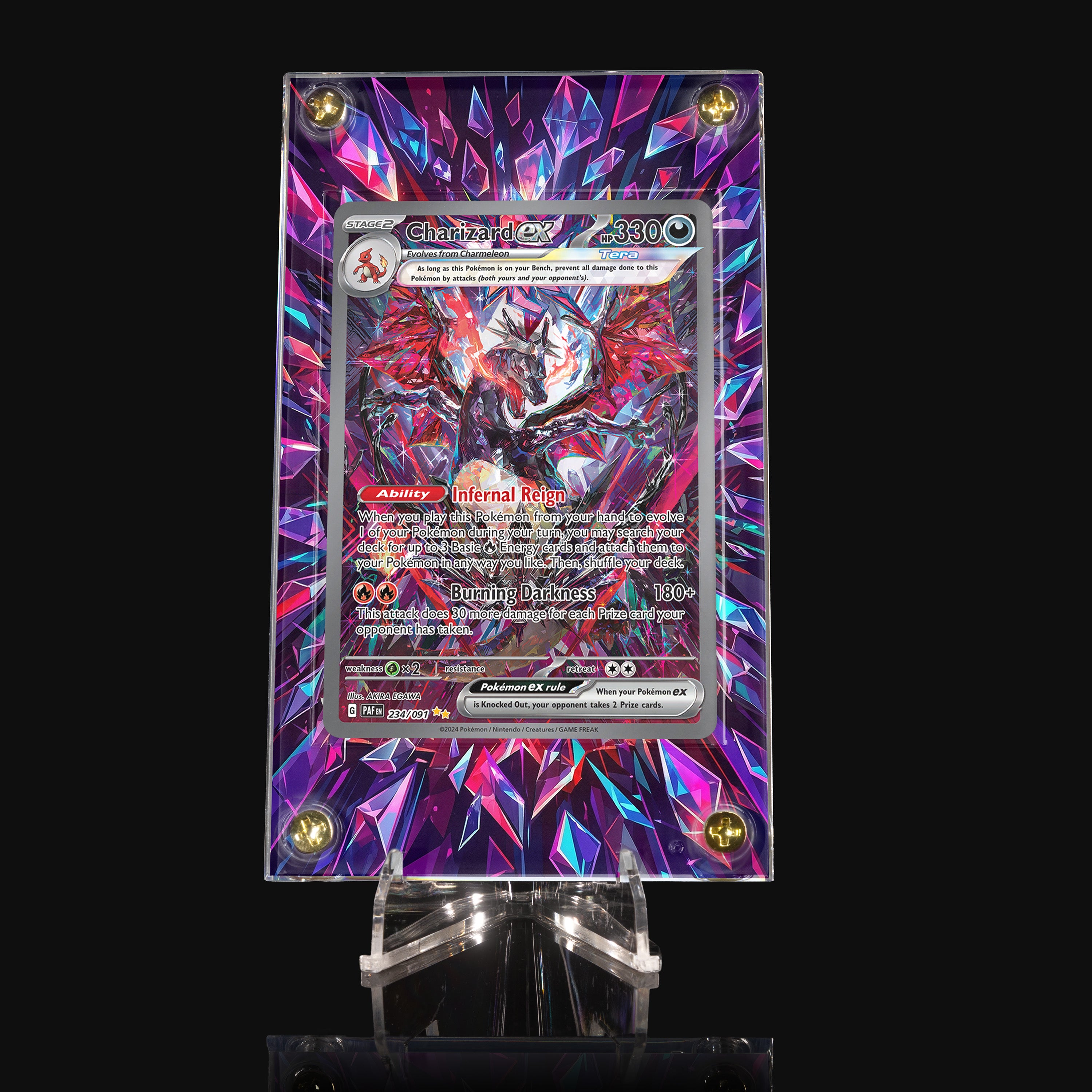 Charizard ex 234 Extended Art Display