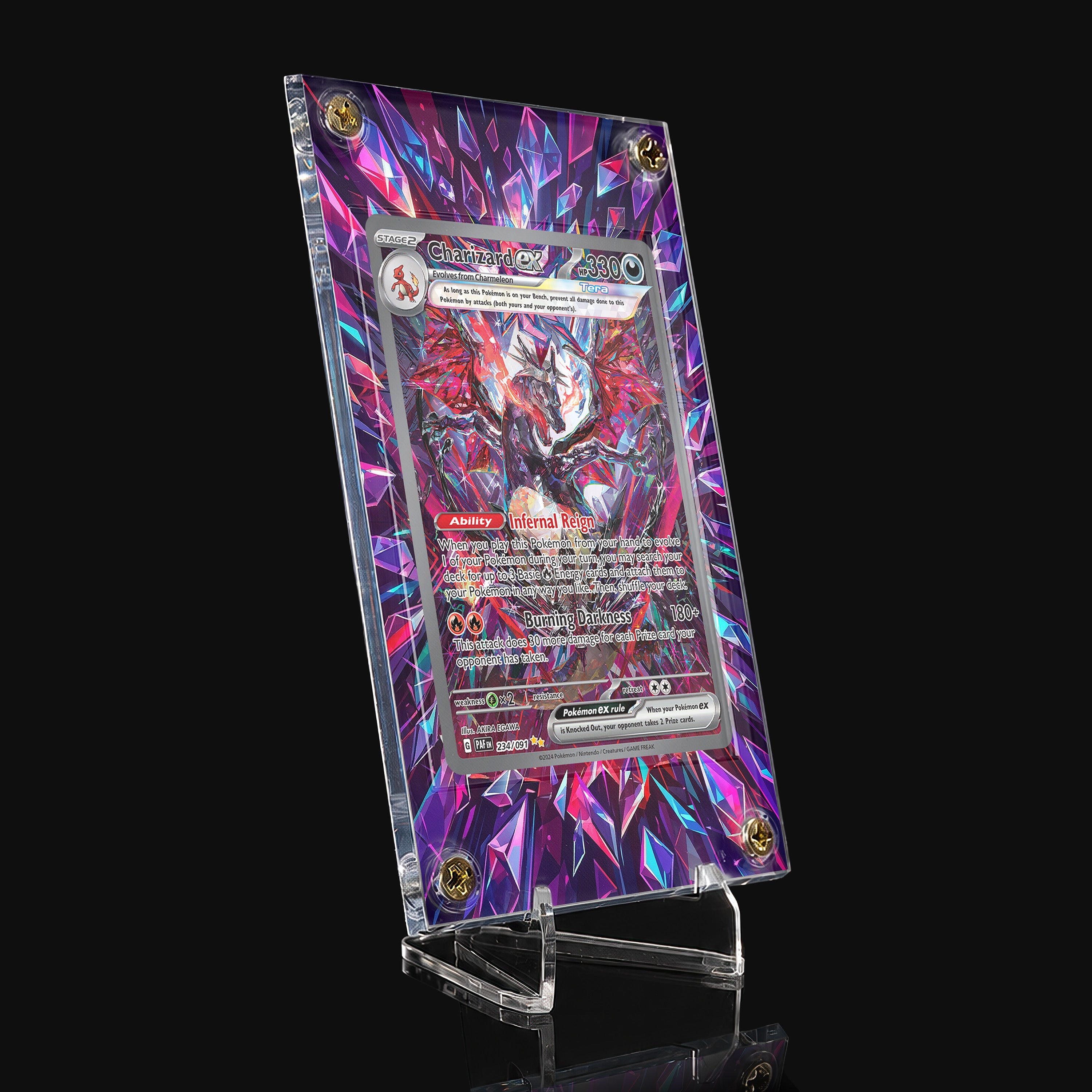 Charizard ex 234 Extended Art Display