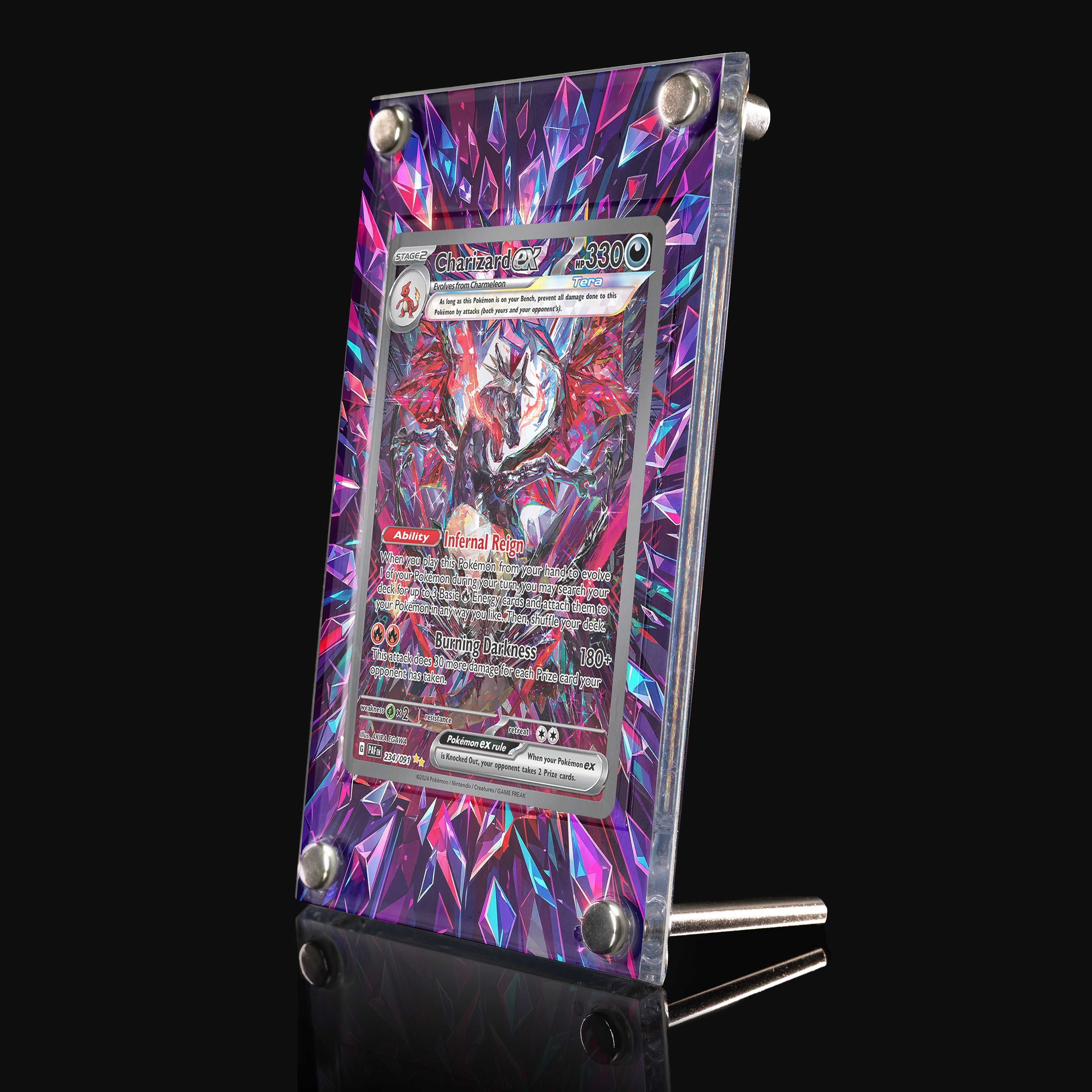 Charizard ex 234 Extended Art Display