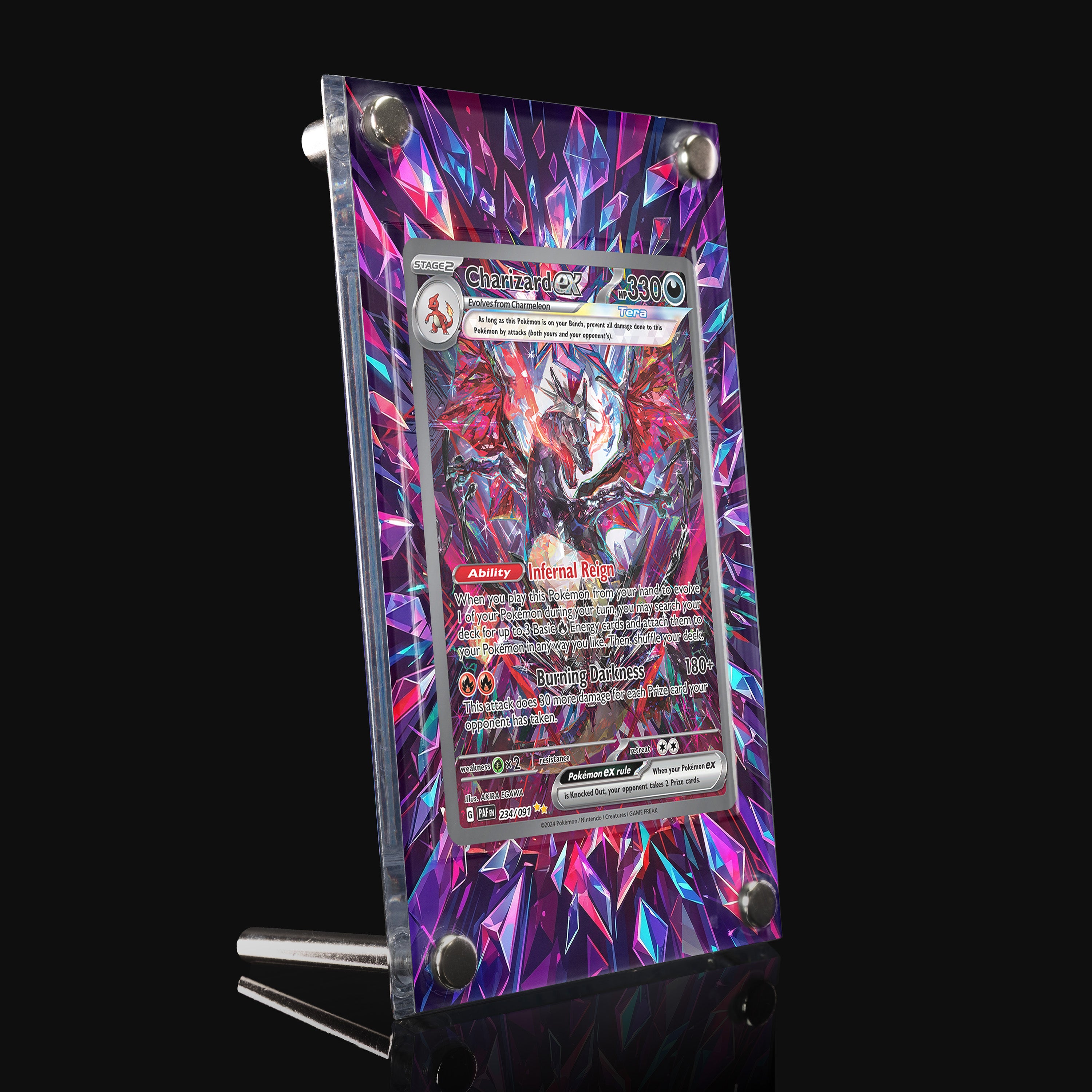 Charizard ex 234 Extended Art Display