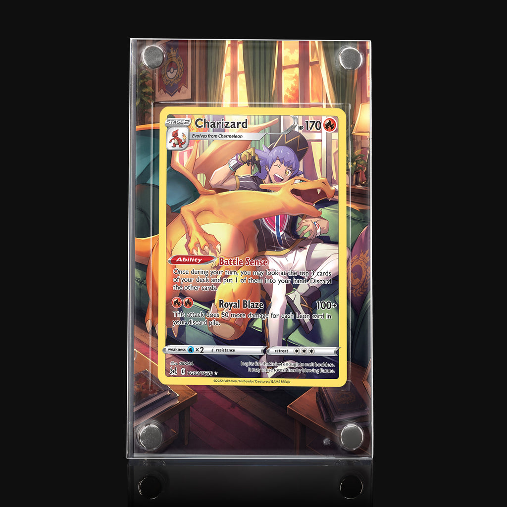 Charizard TG03 Extended Art Display