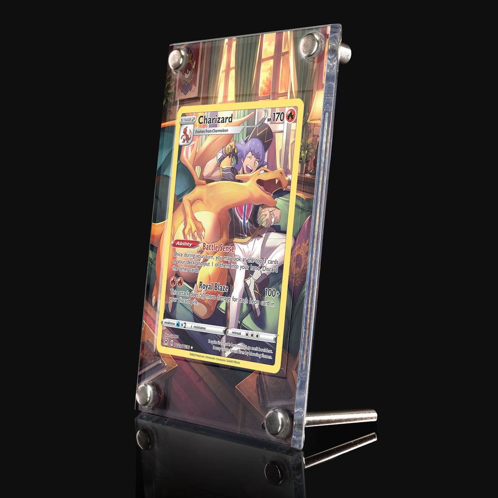 Charizard TG03 Extended Art Display