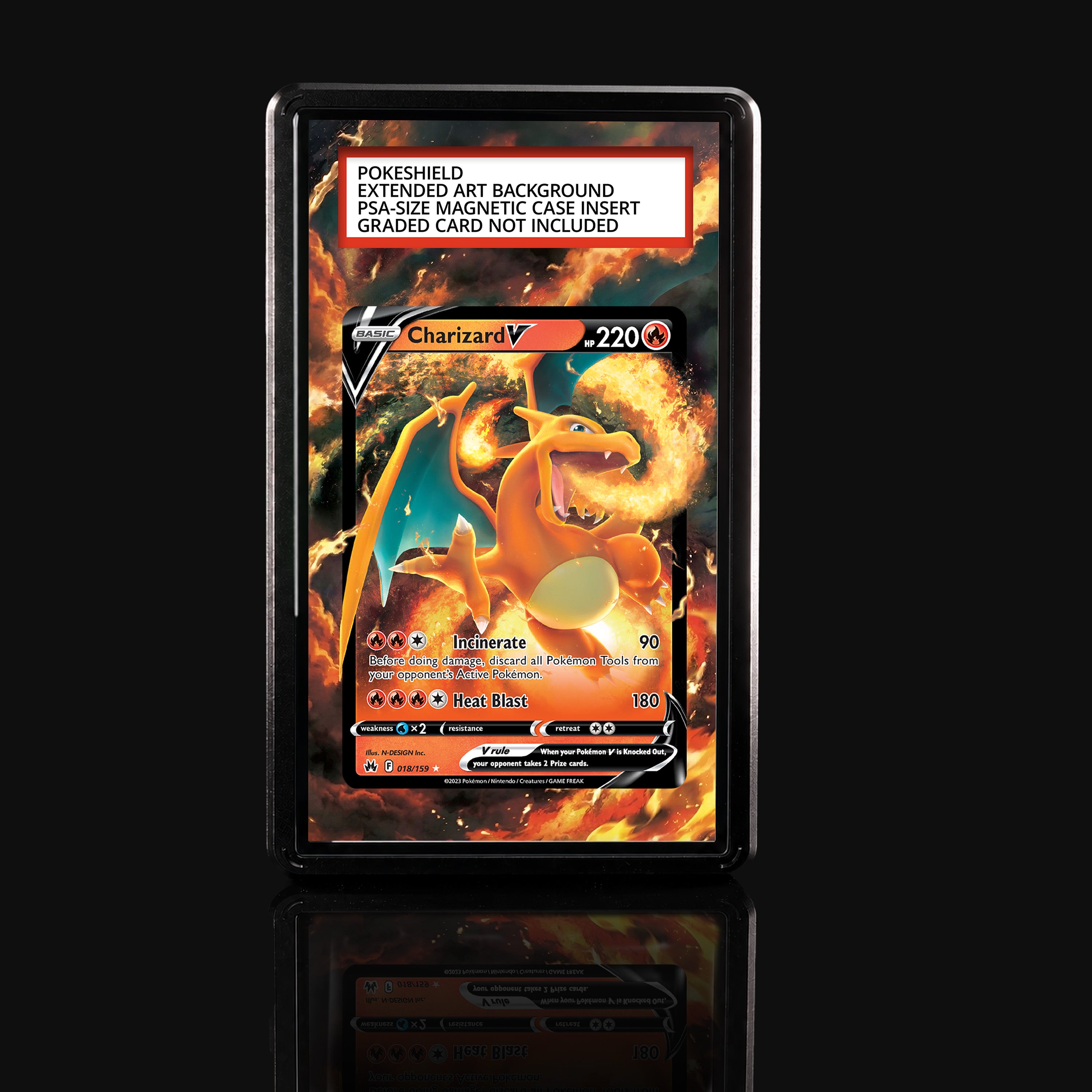 Charizard V 018 Extended Art Display