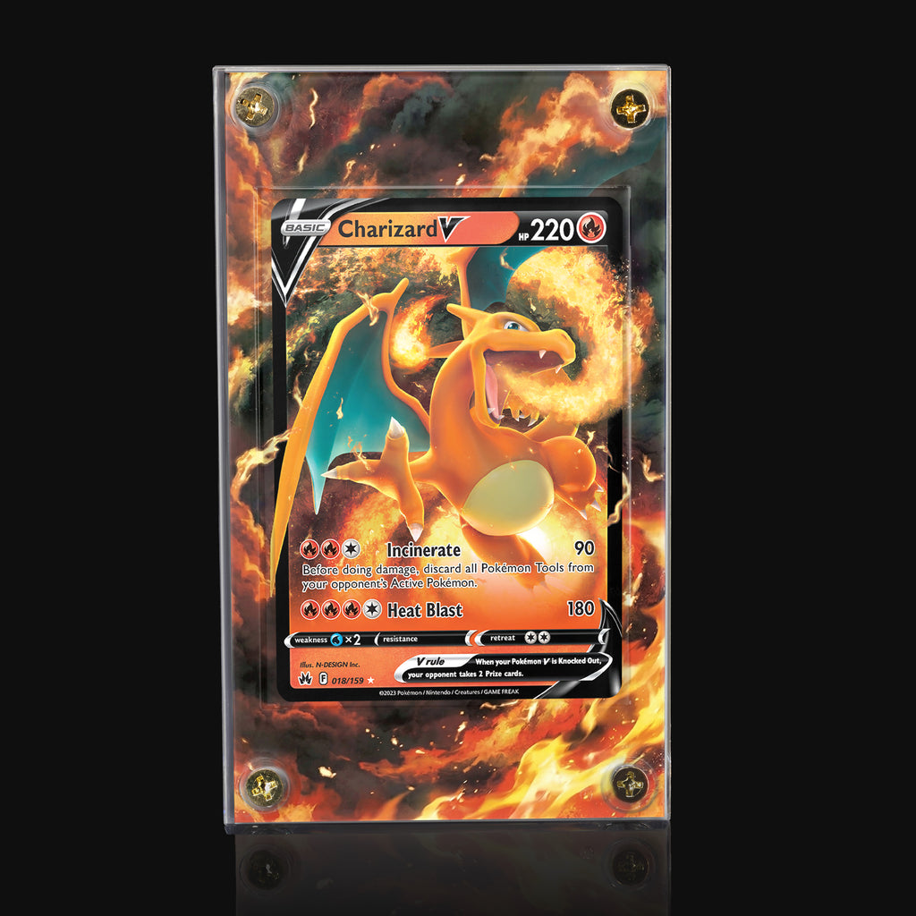 Charizard V 018 Extended Art Display