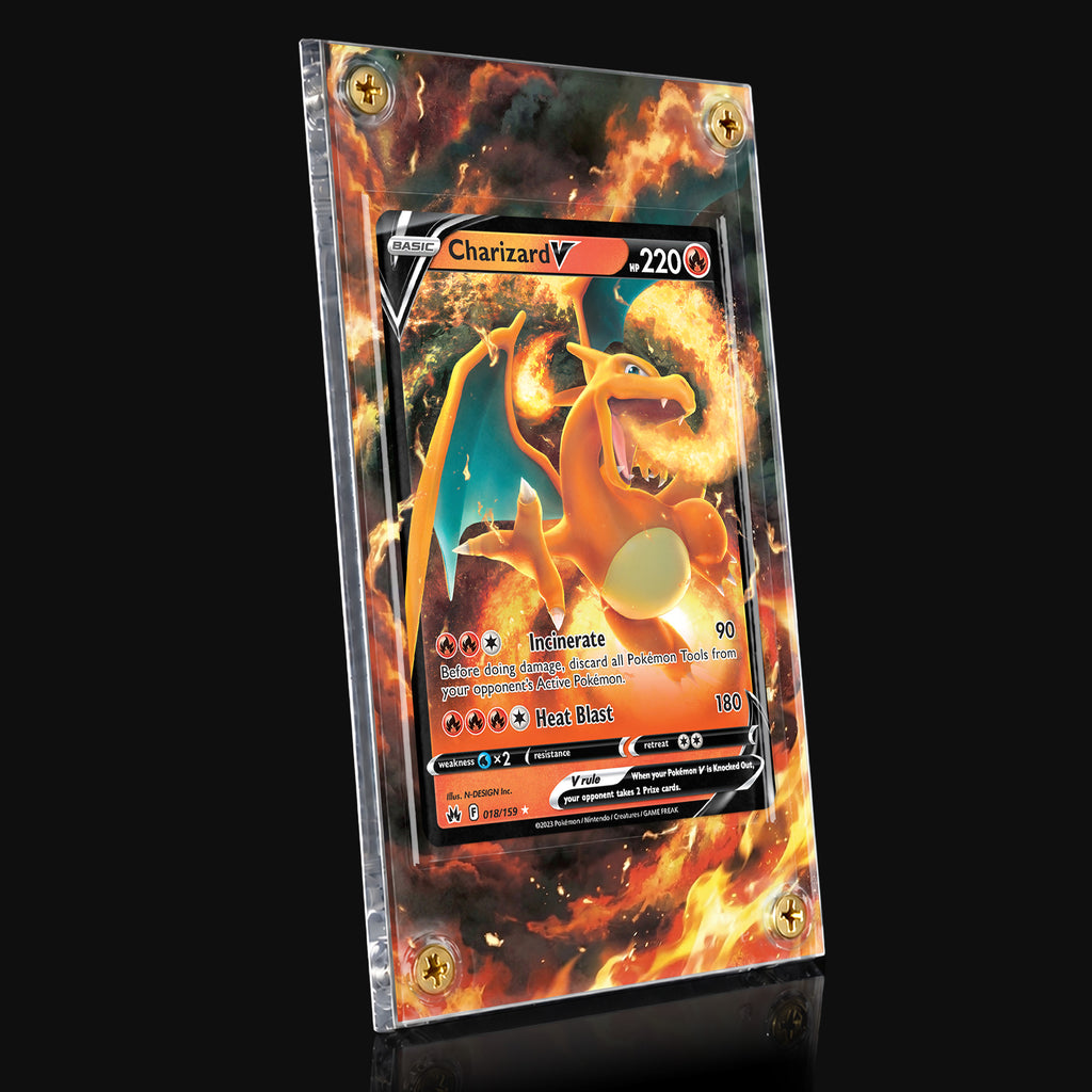 Charizard V 018 Extended Art Display