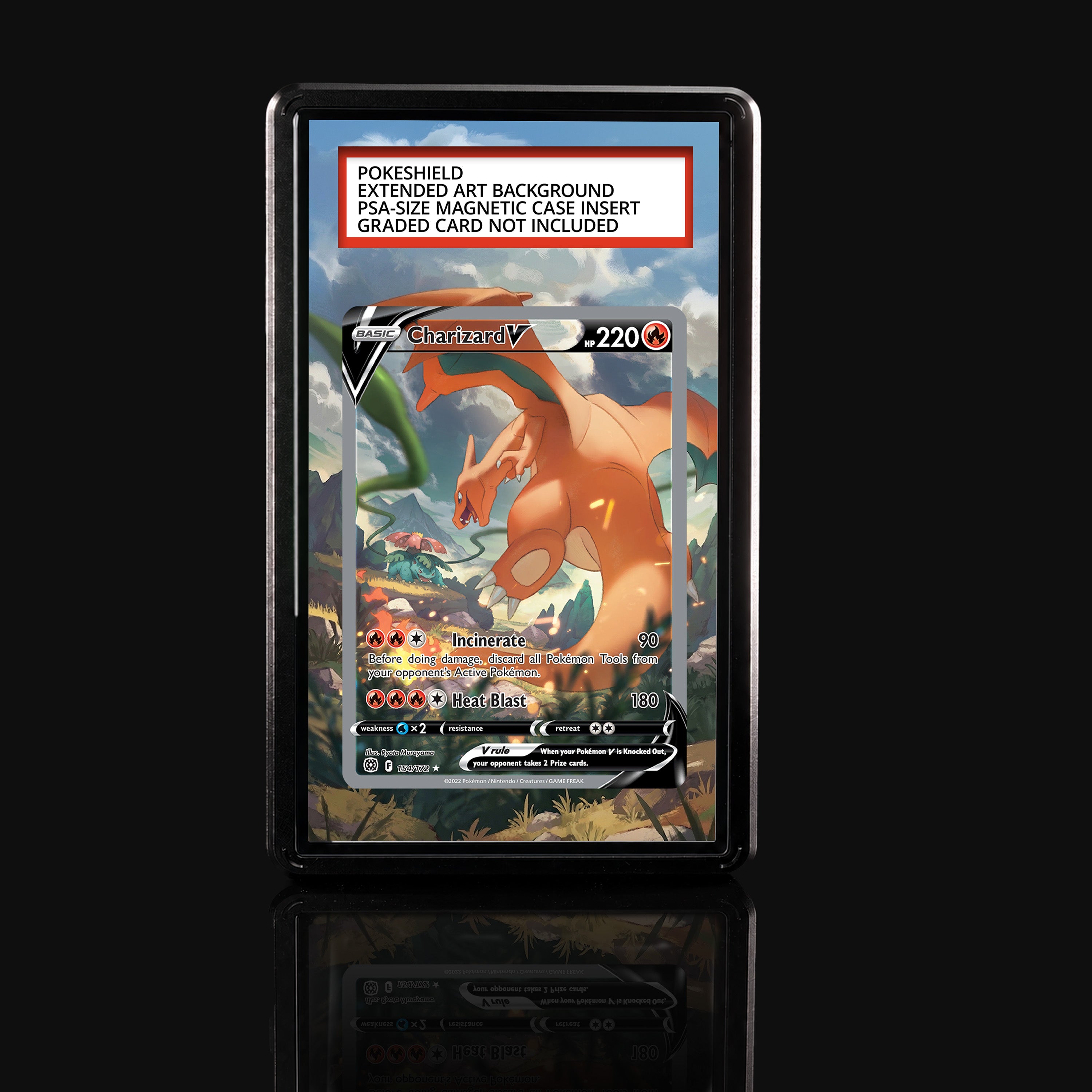 Charizard V 154 Extended Art Display
