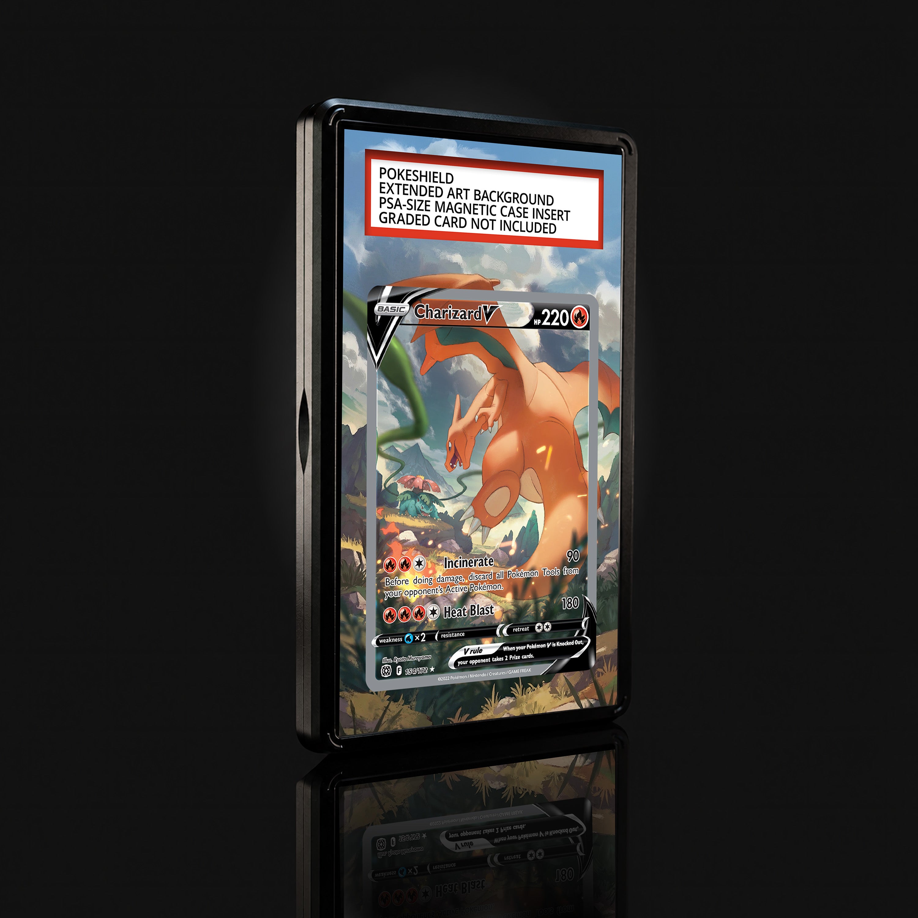 Charizard V 154 Extended Art Display