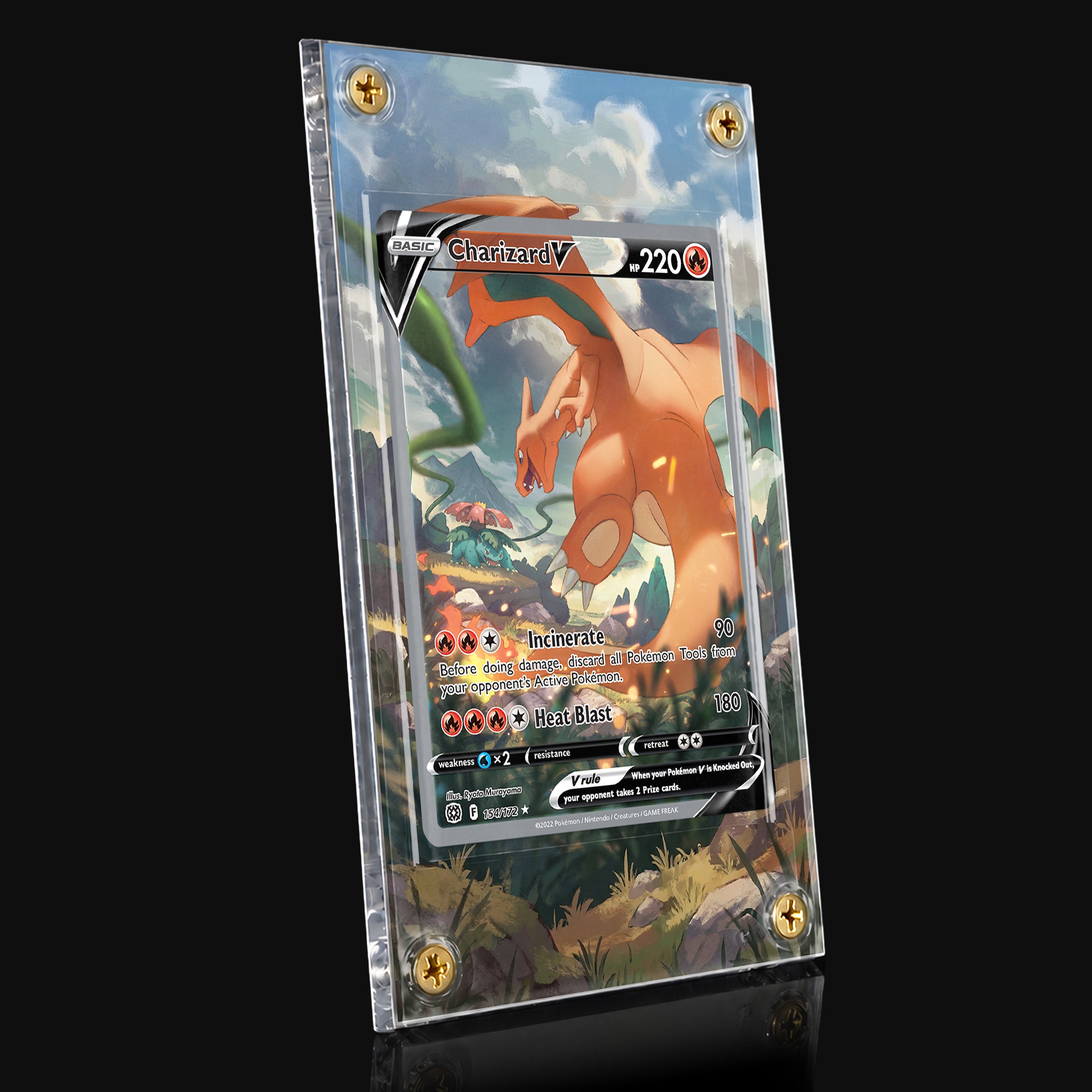 Charizard V 154 Extended Art Display
