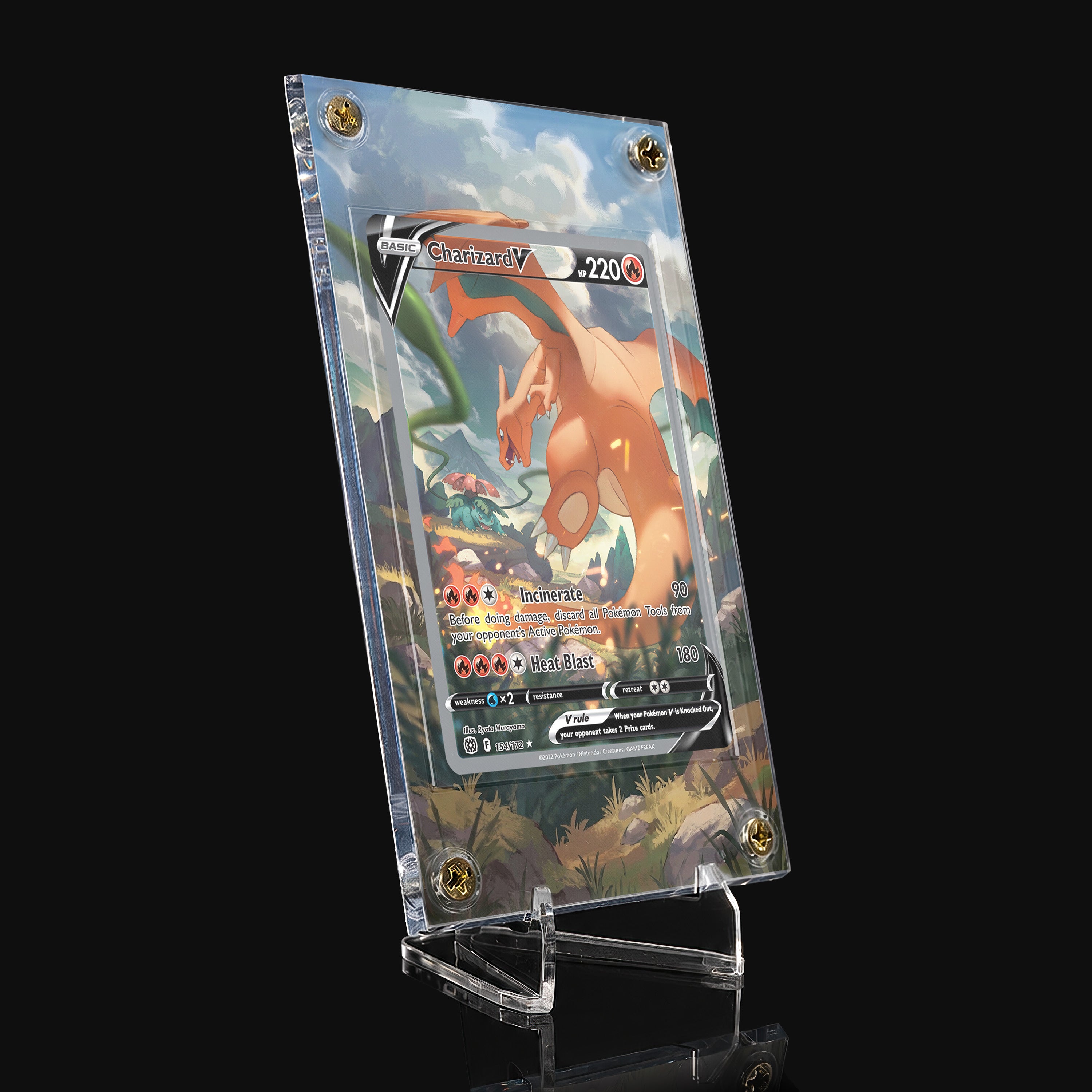 Charizard V 154 Extended Art Display