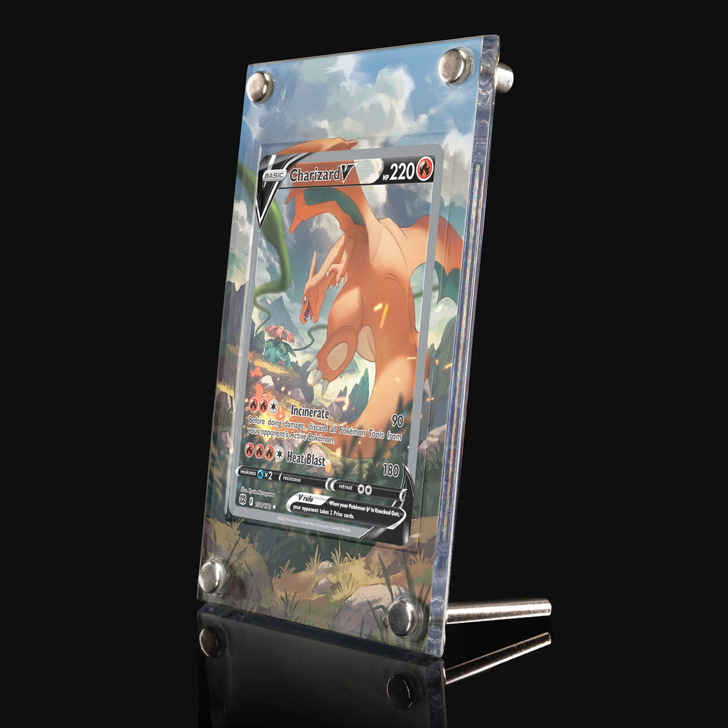 Charizard V 154 Extended Art Display
