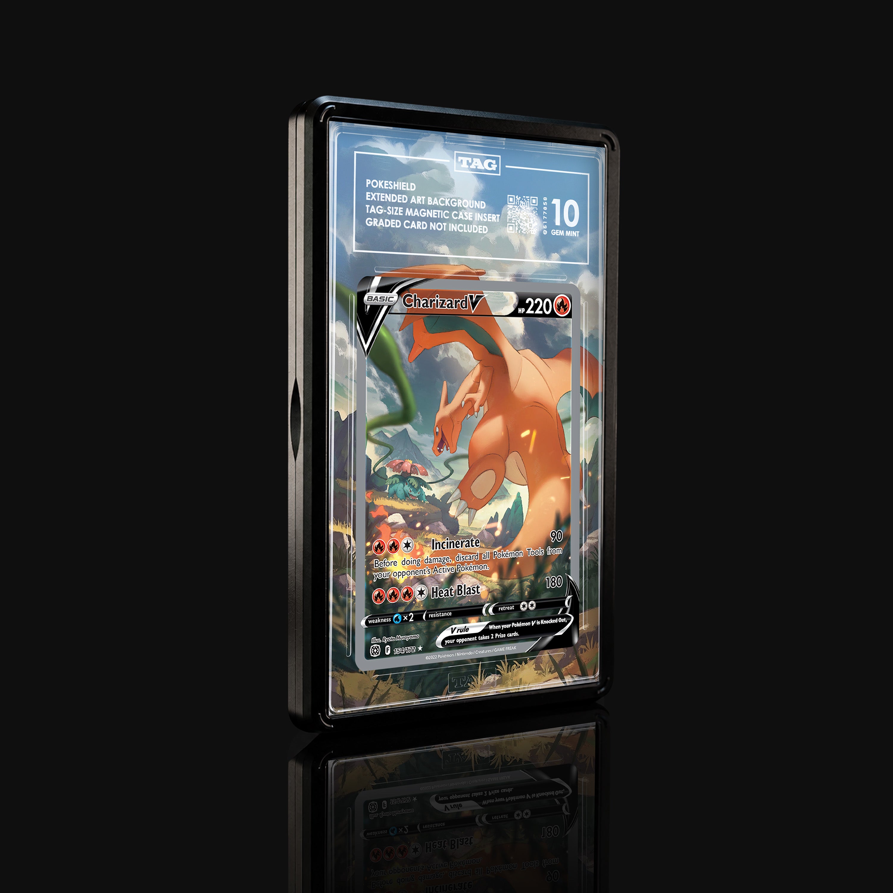 Charizard V 154 Extended Art Display