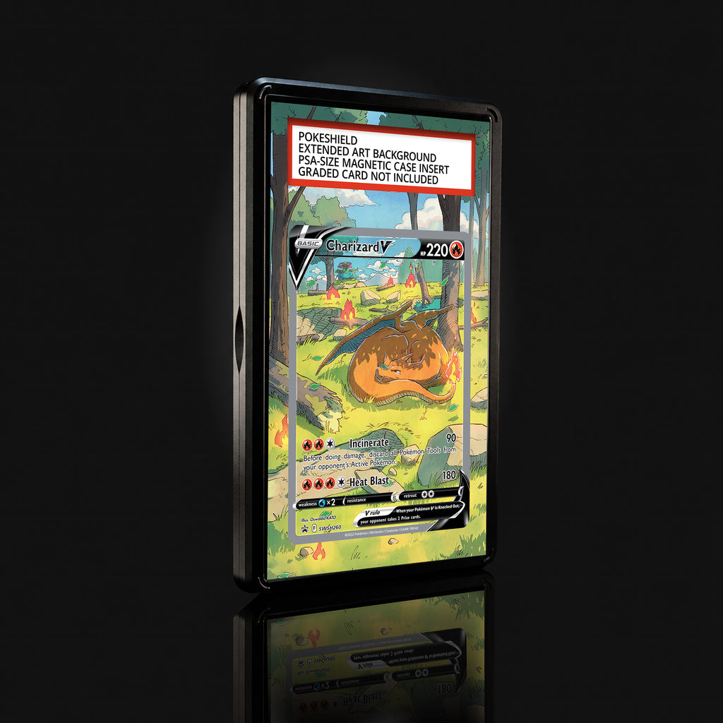 Charizard V SWSH260 Extended Art Display