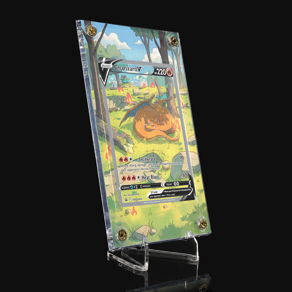 Charizard V SWSH260 Extended Art Display
